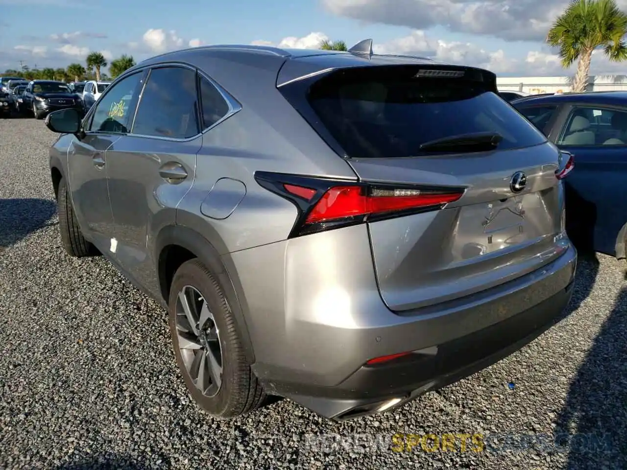 3 Photograph of a damaged car JTJGARDZ2L2218729 LEXUS NX 2020