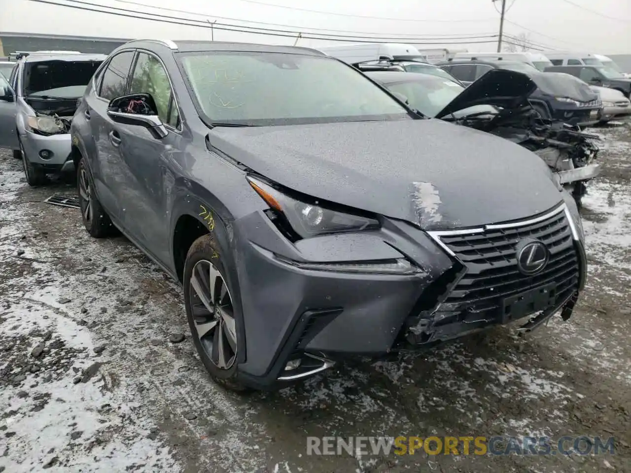 1 Photograph of a damaged car JTJGARDZ2L2221176 LEXUS NX 2020