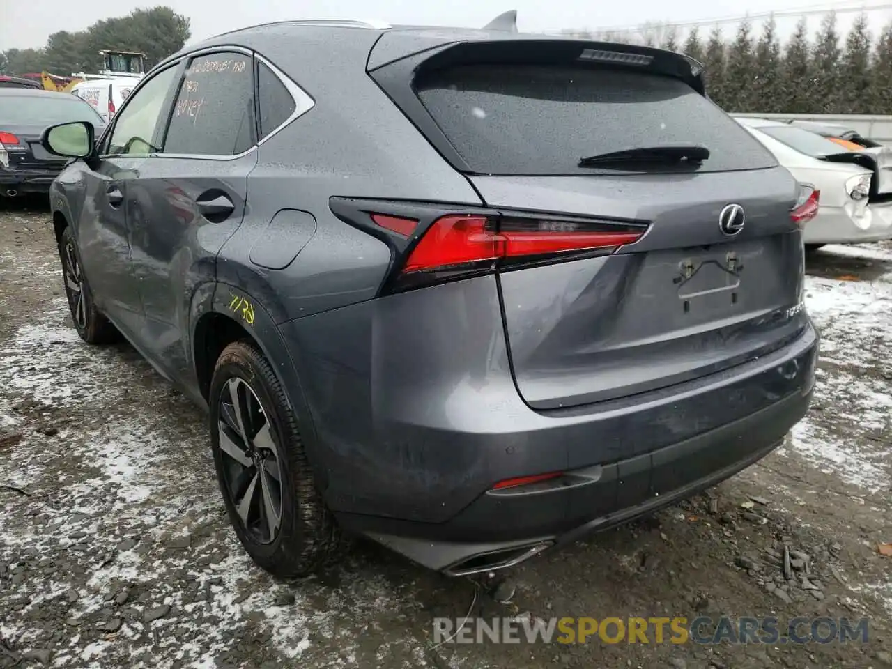 3 Photograph of a damaged car JTJGARDZ2L2221176 LEXUS NX 2020