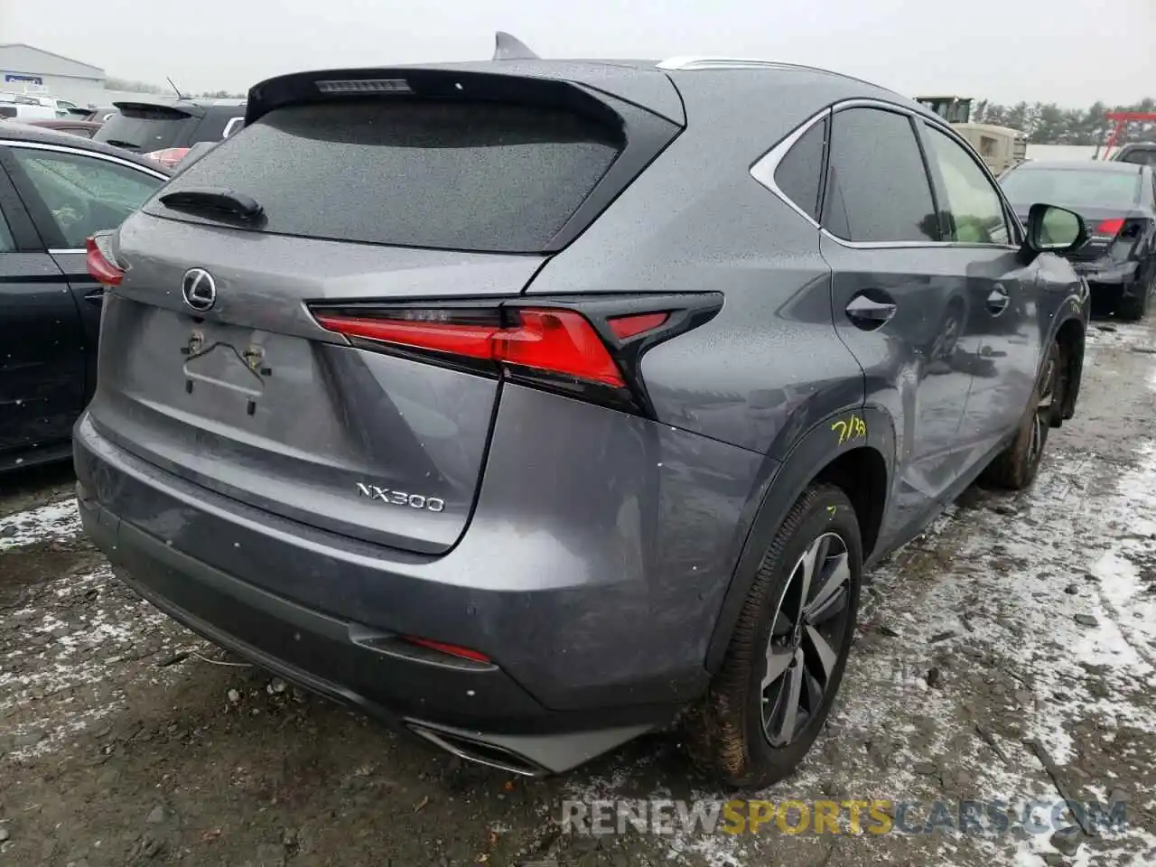 4 Фотография поврежденного автомобиля JTJGARDZ2L2221176 LEXUS NX 2020