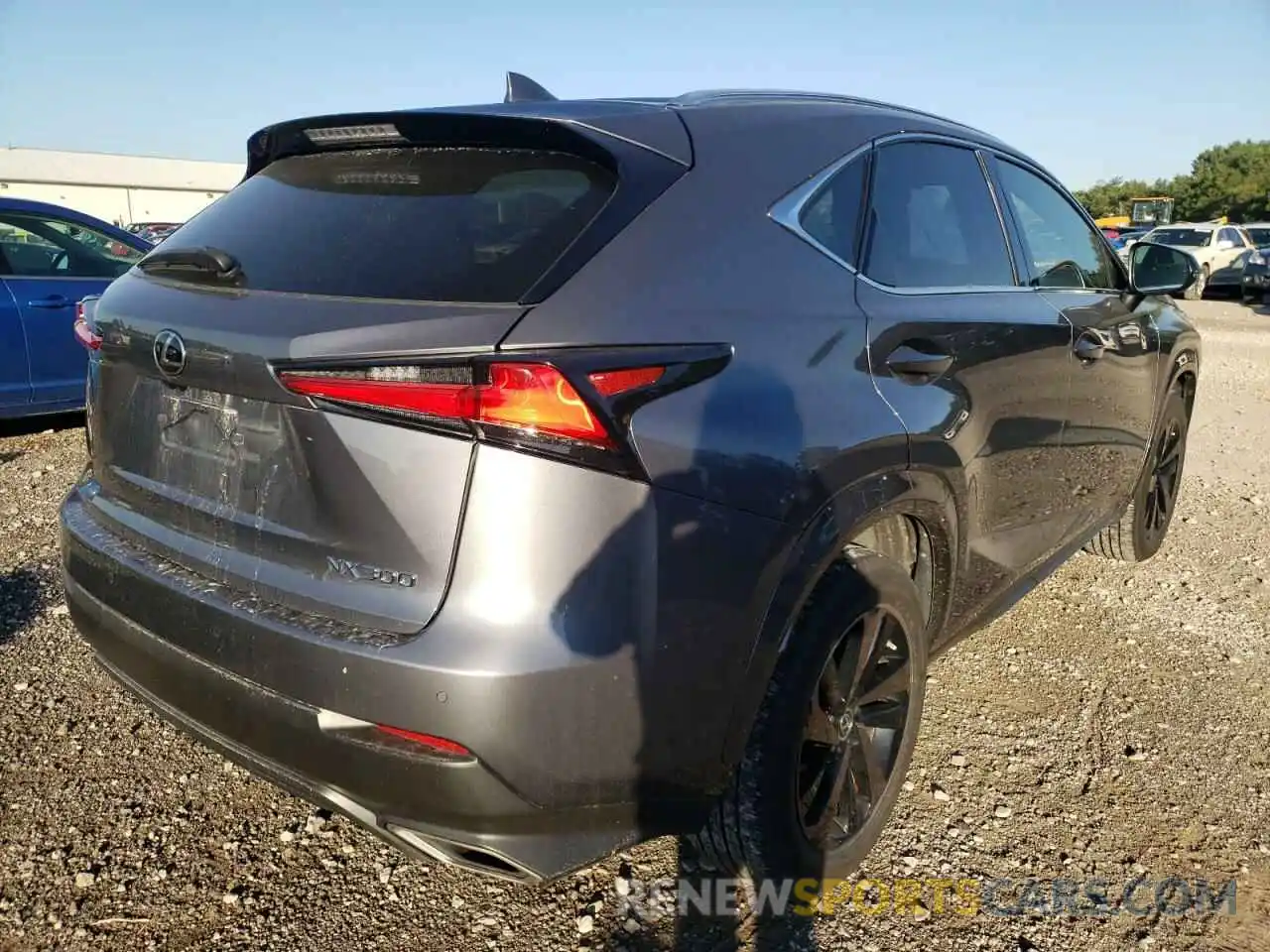 4 Photograph of a damaged car JTJGARDZ2L2227544 LEXUS NX 2020