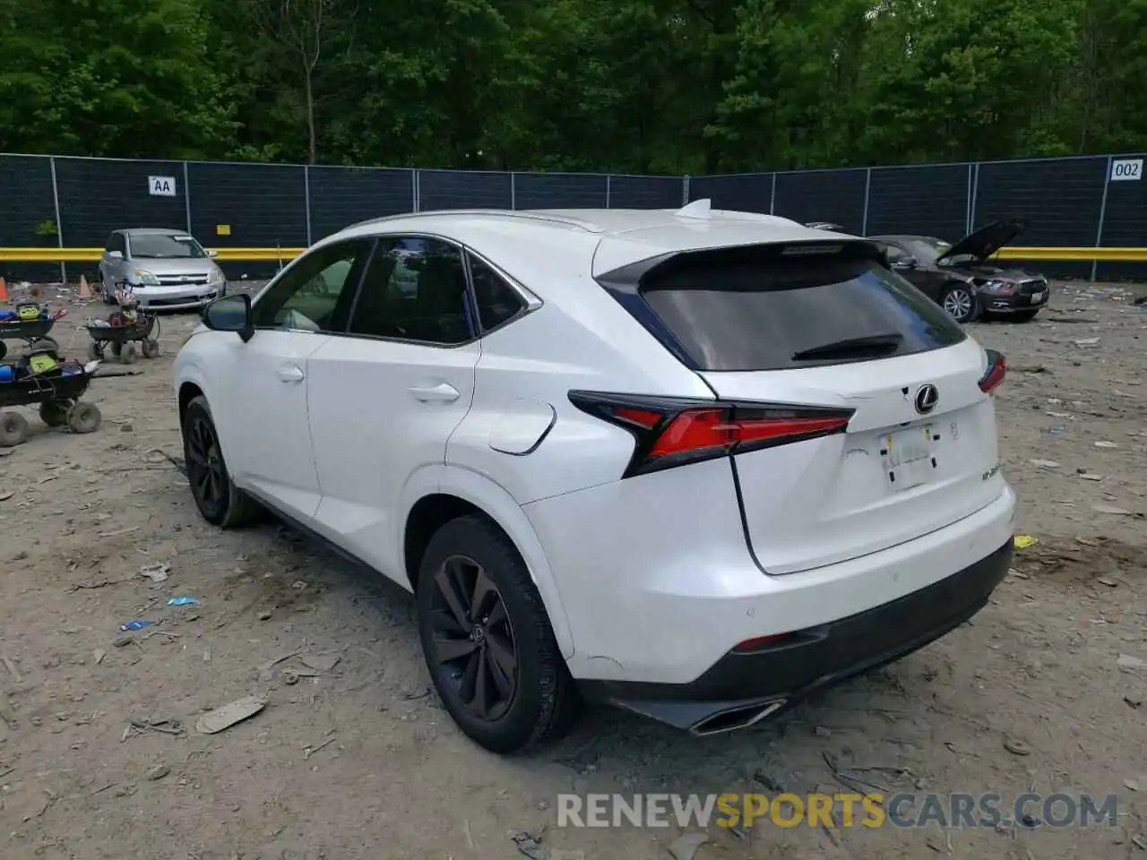 3 Photograph of a damaged car JTJGARDZ2L2227978 LEXUS NX 2020