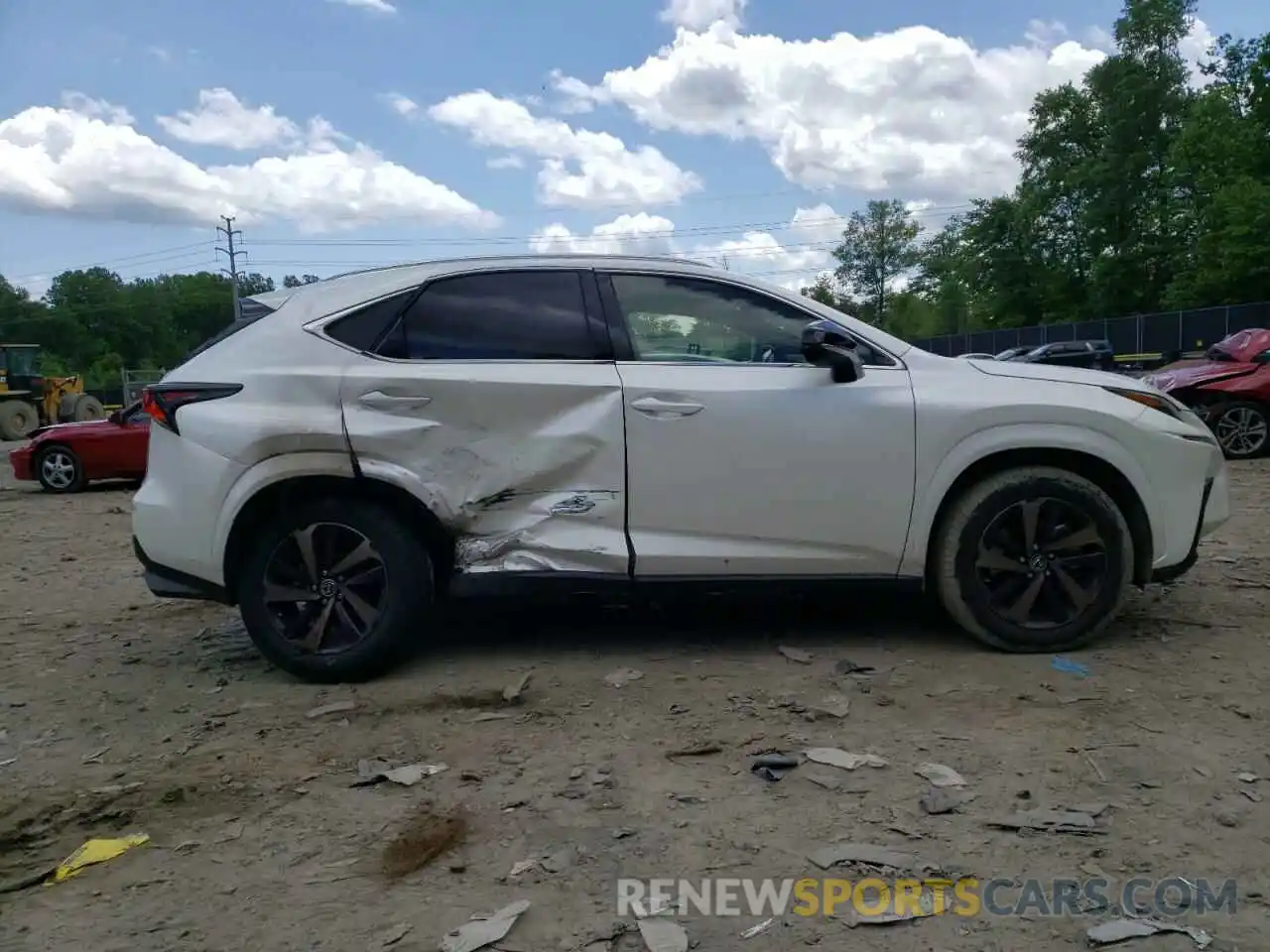 9 Фотография поврежденного автомобиля JTJGARDZ2L2227978 LEXUS NX 2020