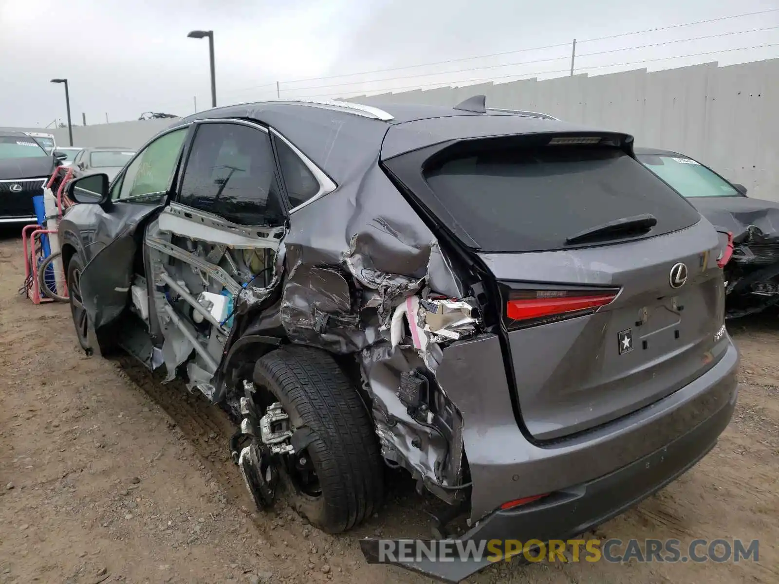 3 Photograph of a damaged car JTJGARDZ2L2228158 LEXUS NX 2020