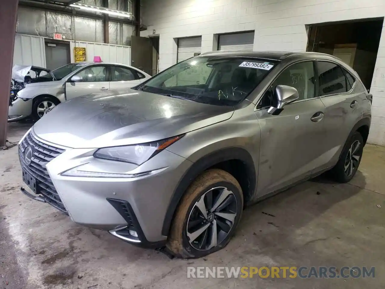 2 Фотография поврежденного автомобиля JTJGARDZ2L5001972 LEXUS NX 2020