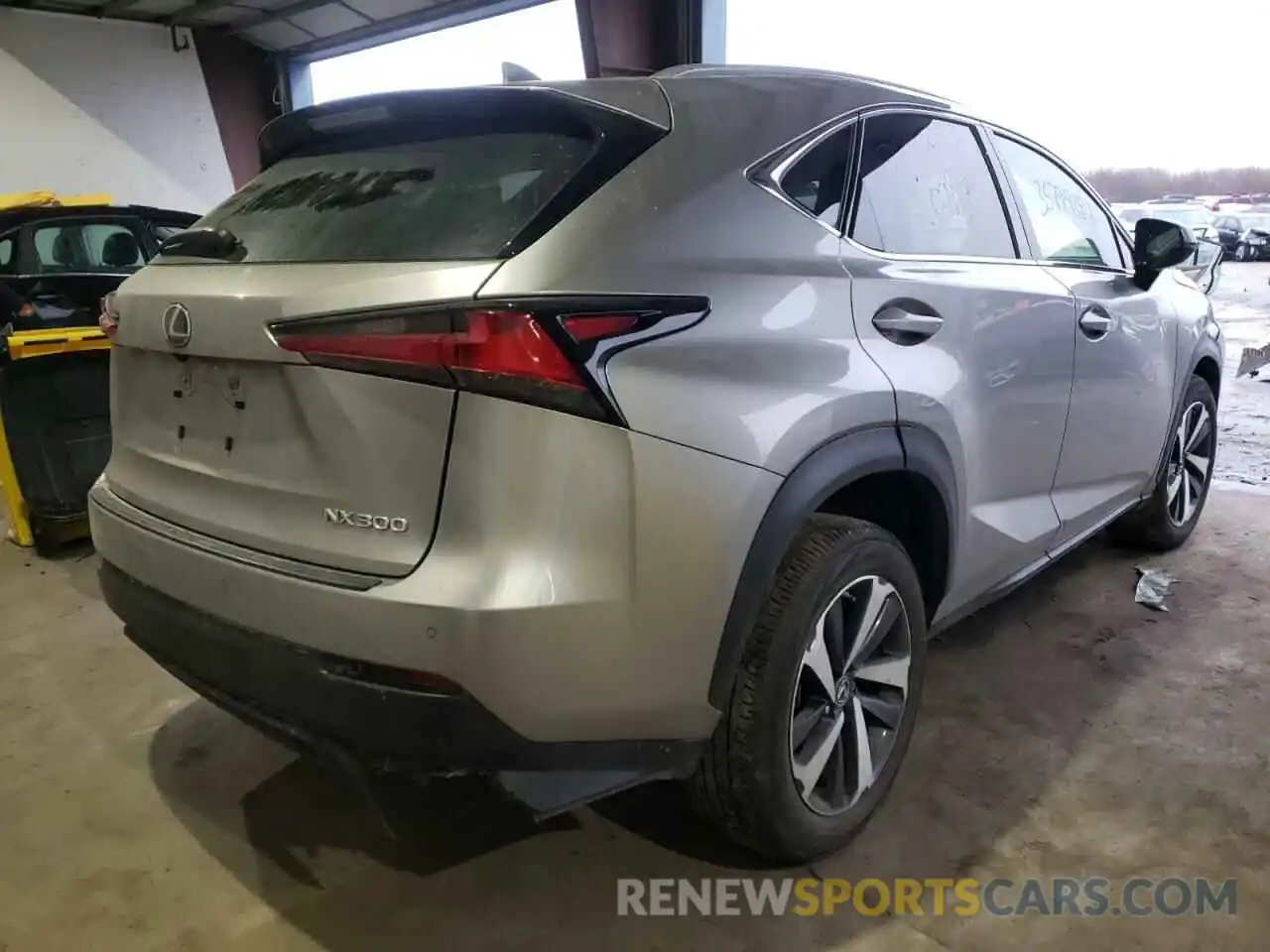 4 Фотография поврежденного автомобиля JTJGARDZ2L5001972 LEXUS NX 2020