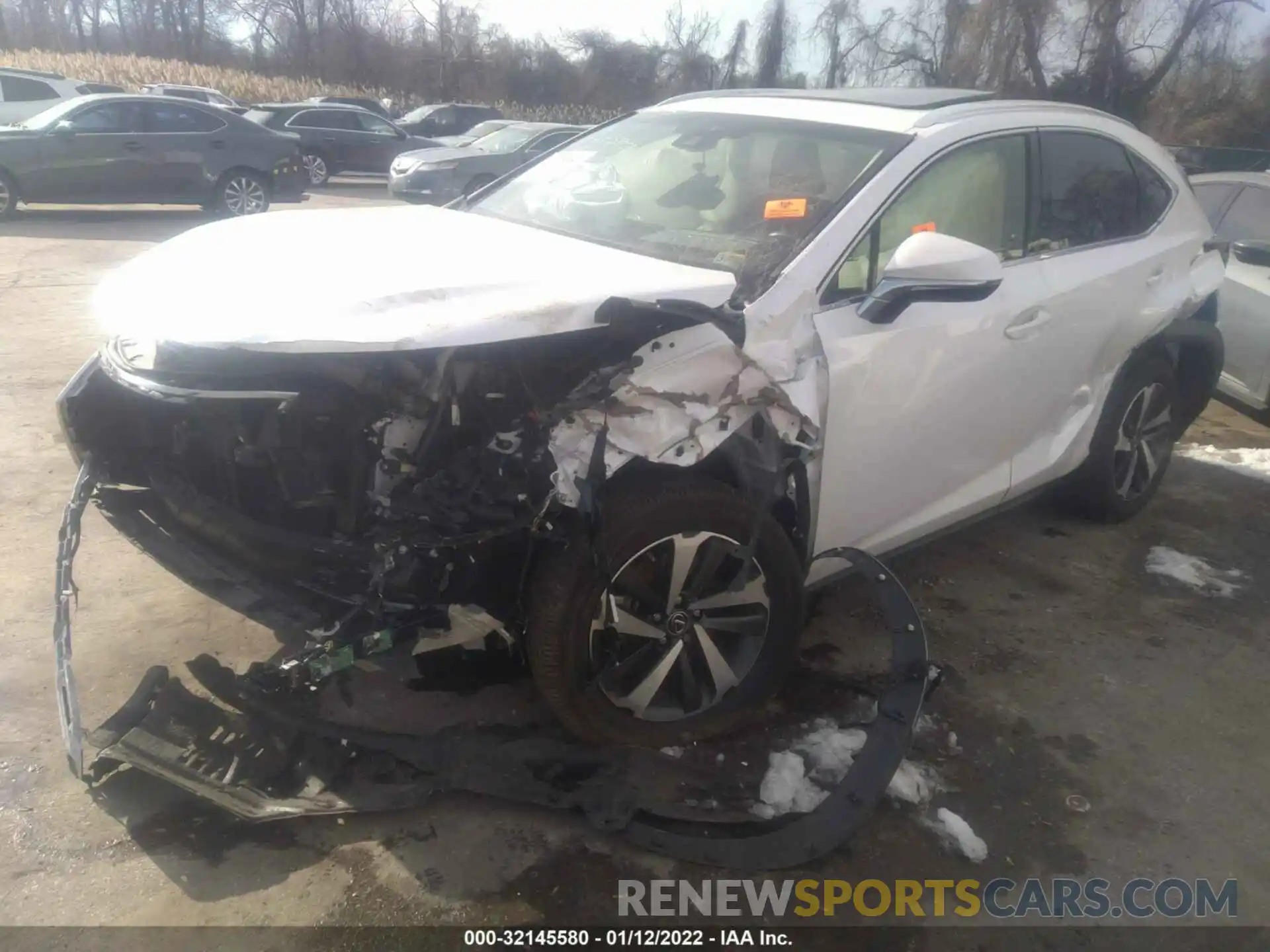 2 Photograph of a damaged car JTJGARDZ2L5003088 LEXUS NX 2020