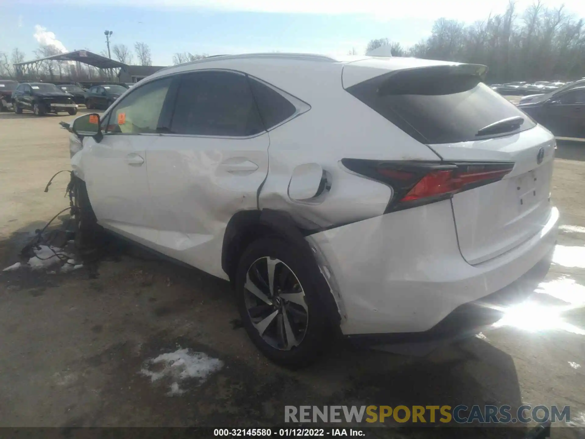 3 Фотография поврежденного автомобиля JTJGARDZ2L5003088 LEXUS NX 2020