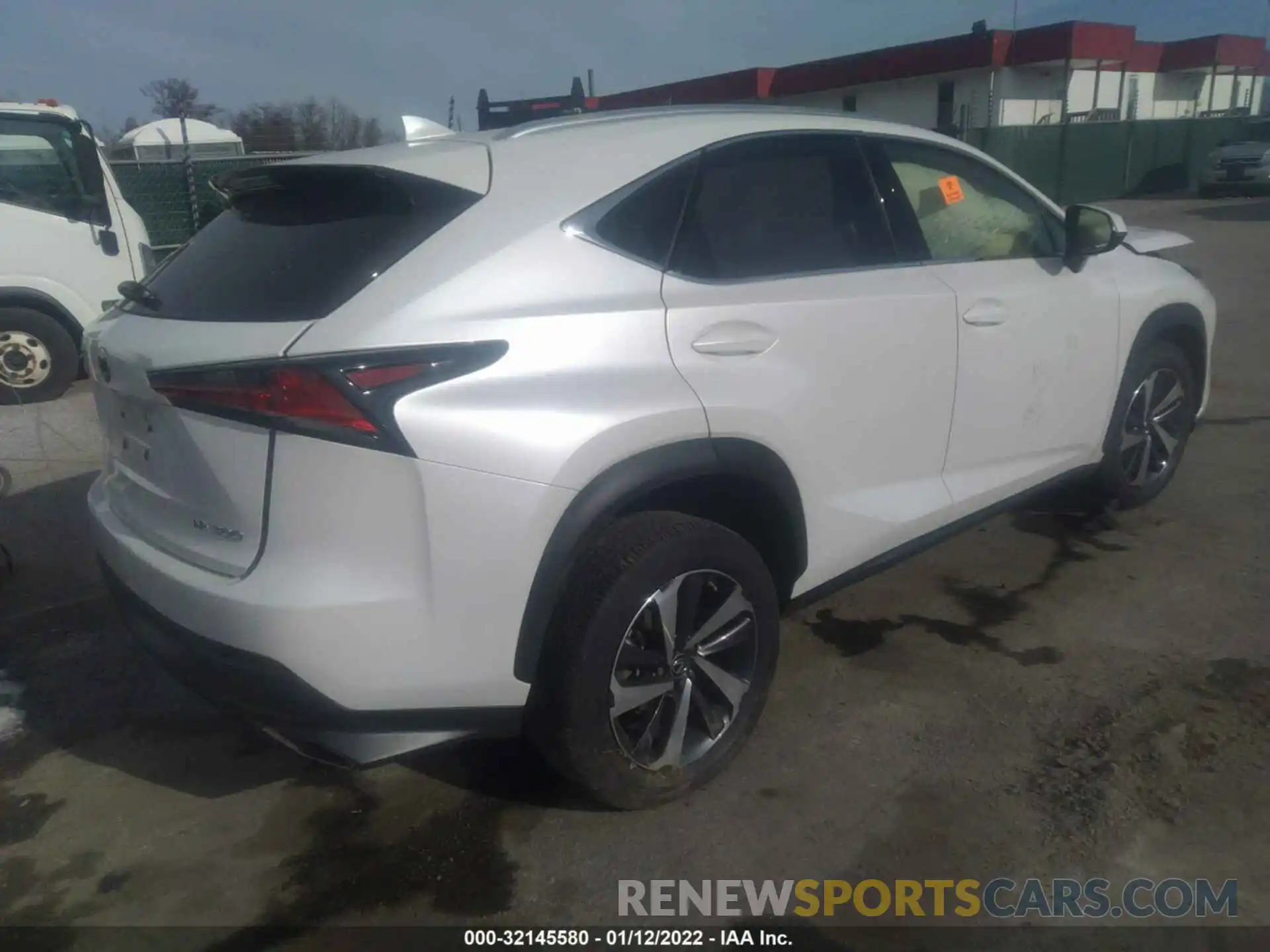 4 Фотография поврежденного автомобиля JTJGARDZ2L5003088 LEXUS NX 2020