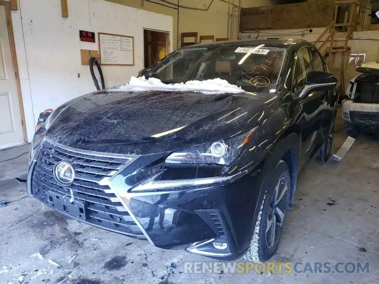 2 Фотография поврежденного автомобиля JTJGARDZ2L5004046 LEXUS NX 2020