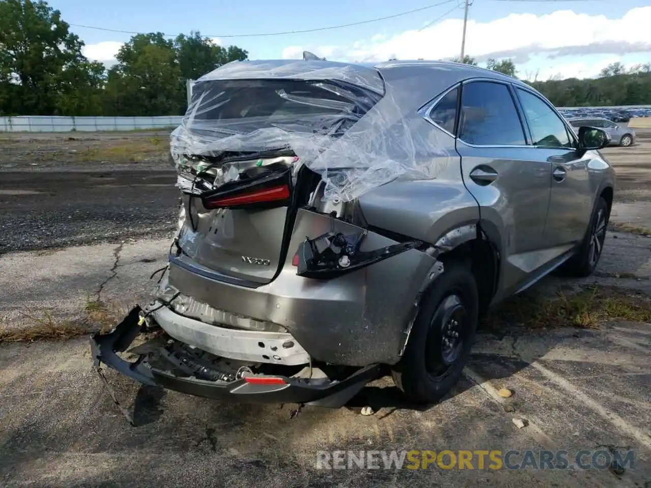 4 Photograph of a damaged car JTJGARDZ2L5007920 LEXUS NX 2020