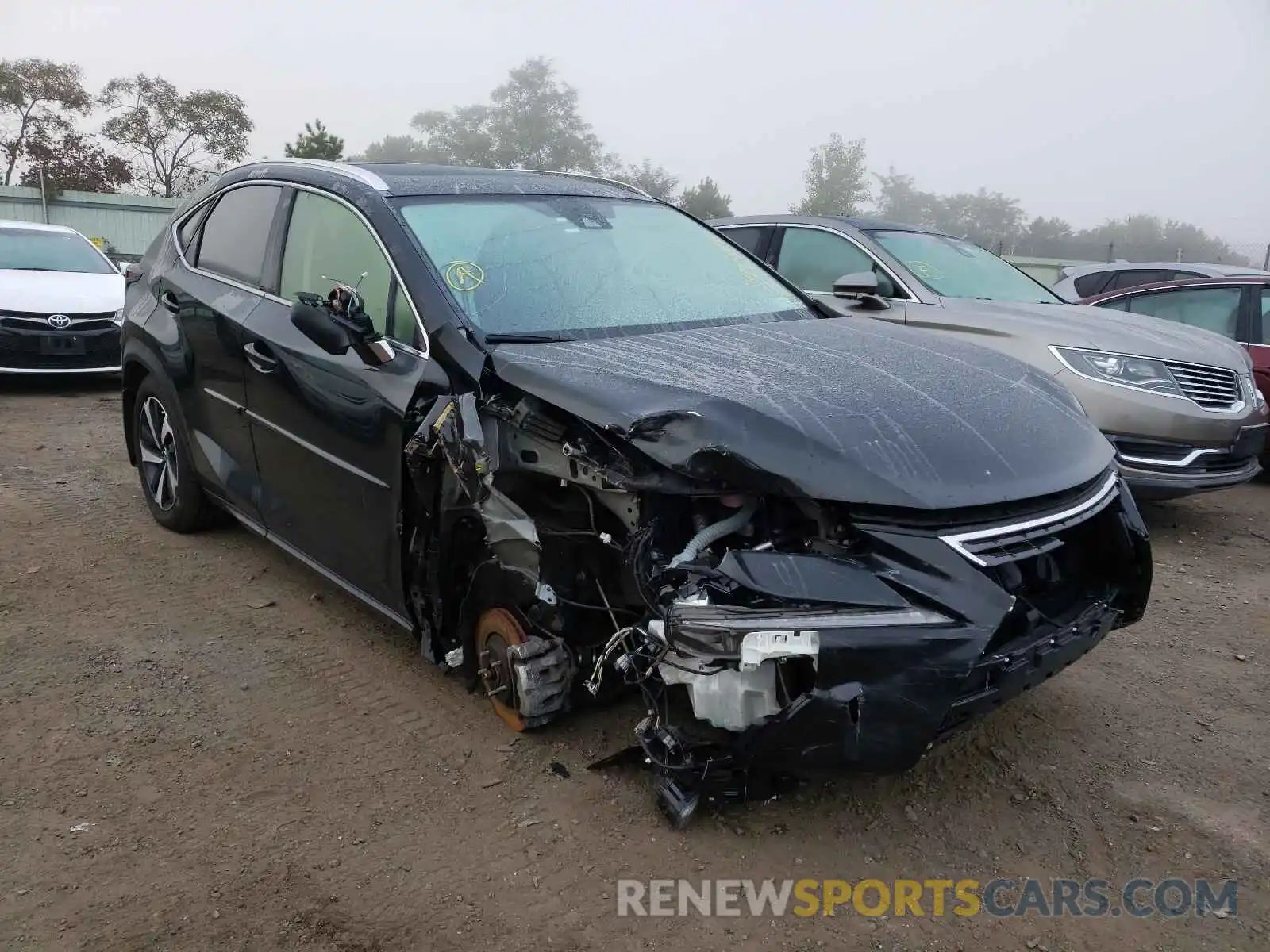 1 Photograph of a damaged car JTJGARDZ2L5008338 LEXUS NX 2020