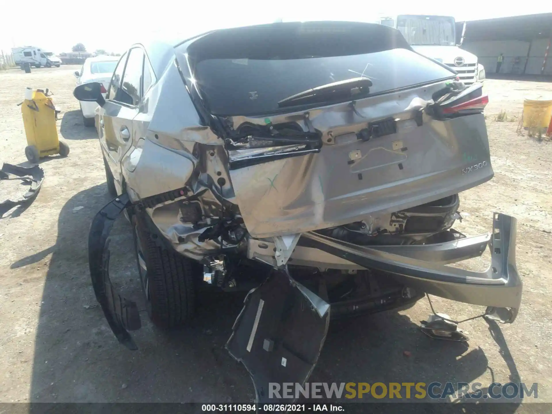 6 Photograph of a damaged car JTJGARDZ2L5009621 LEXUS NX 2020