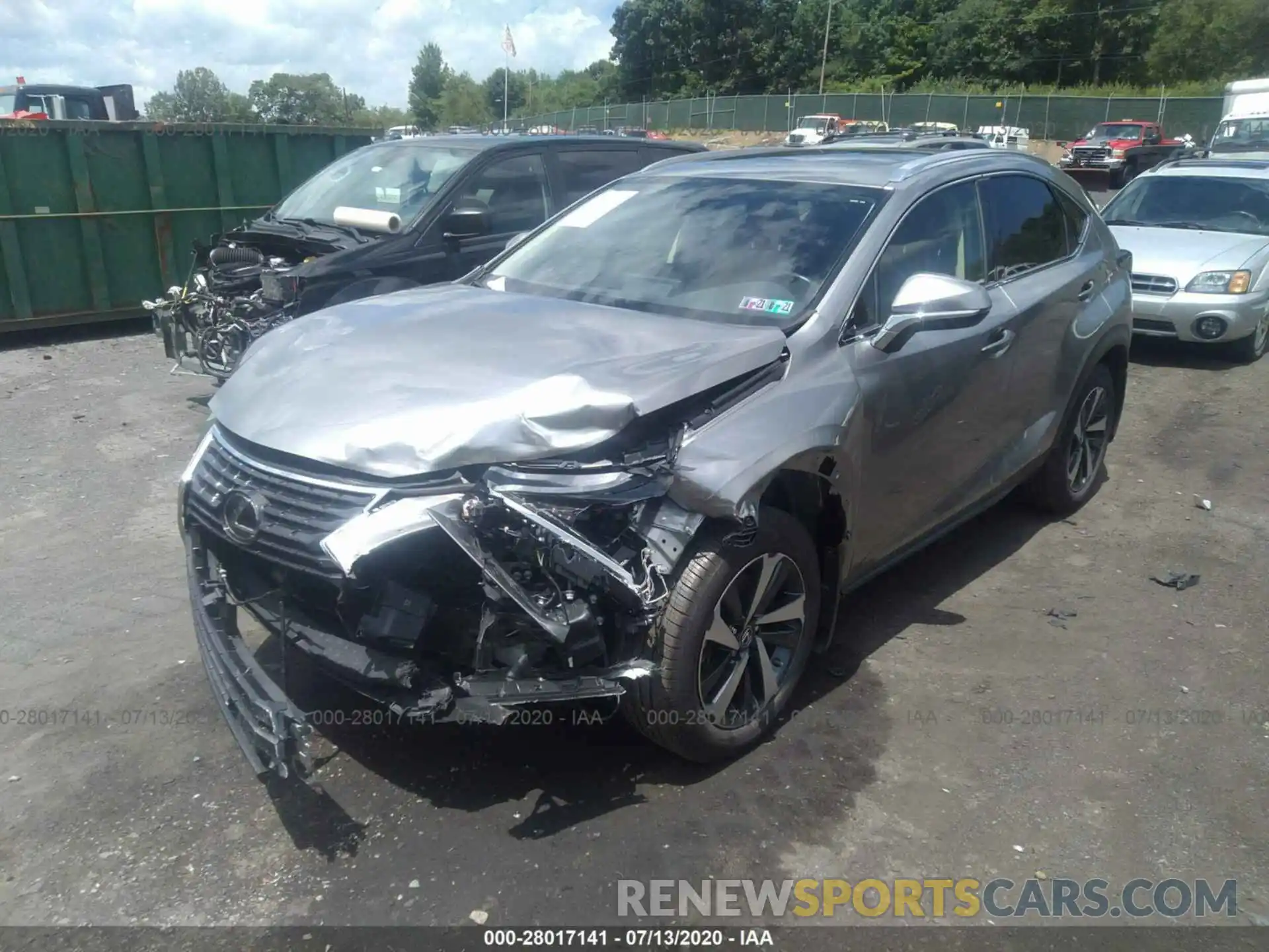 6 Photograph of a damaged car JTJGARDZ3L2221641 LEXUS NX 2020