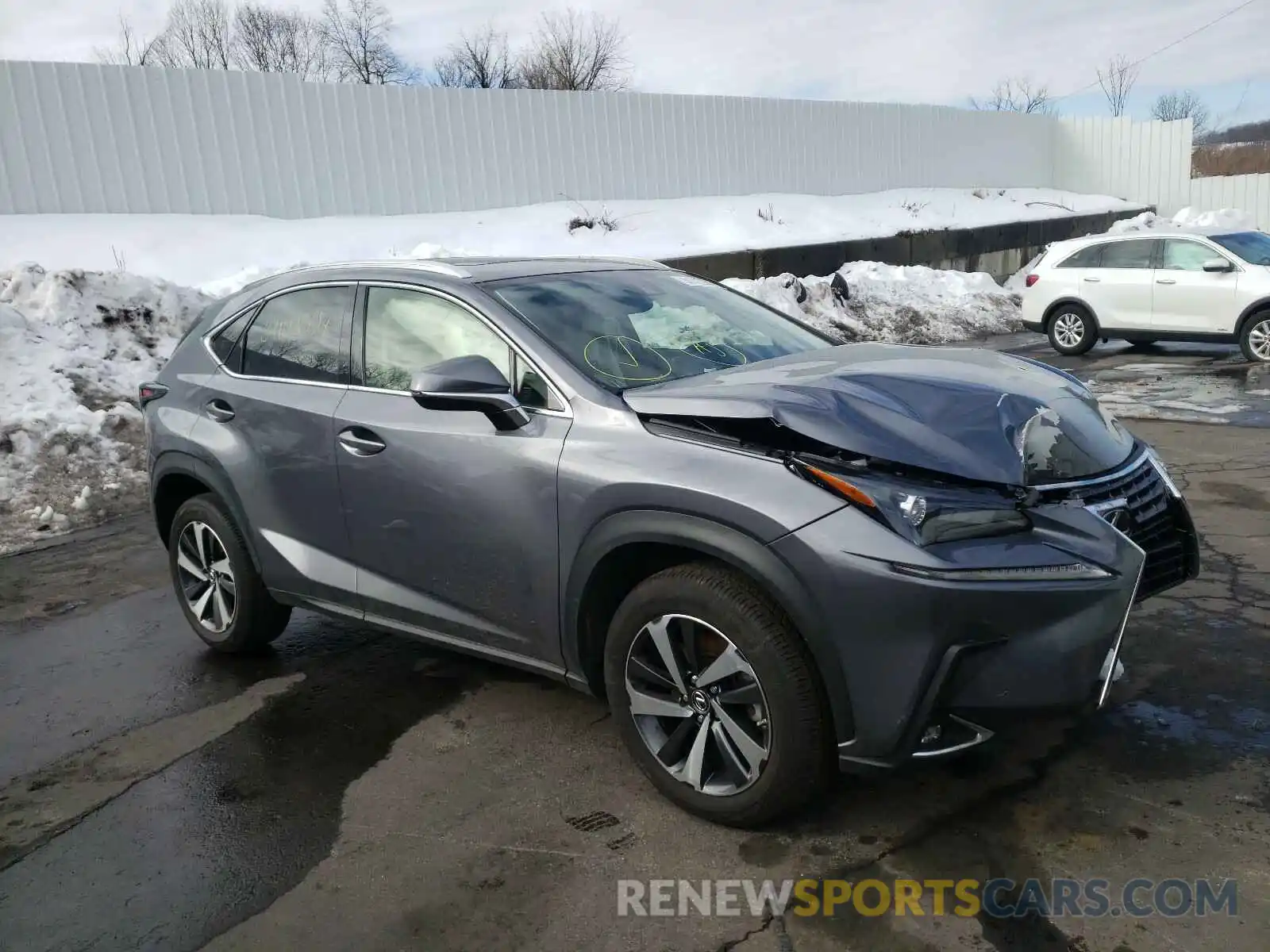 1 Photograph of a damaged car JTJGARDZ3L2222935 LEXUS NX 2020