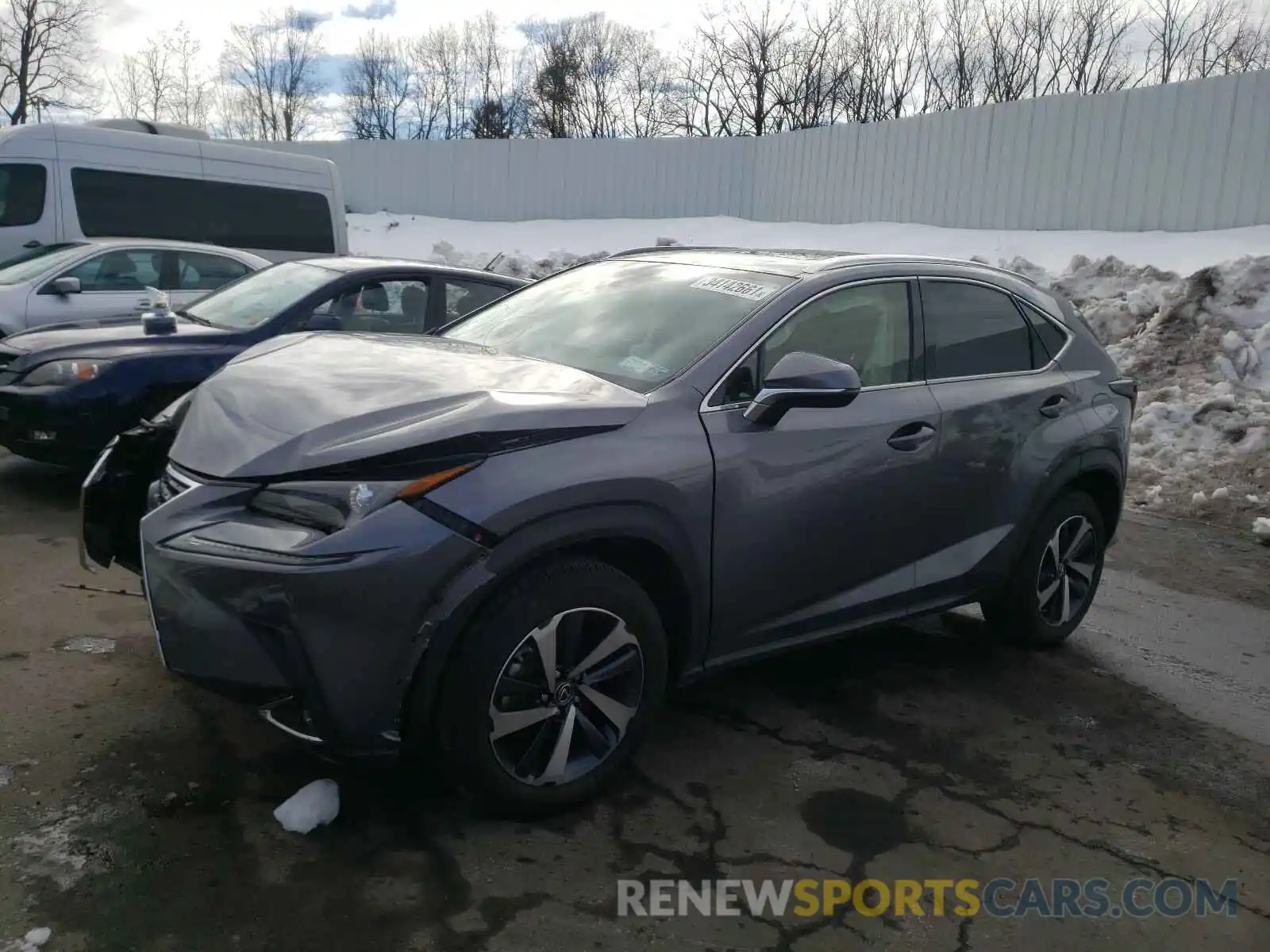 2 Фотография поврежденного автомобиля JTJGARDZ3L2222935 LEXUS NX 2020