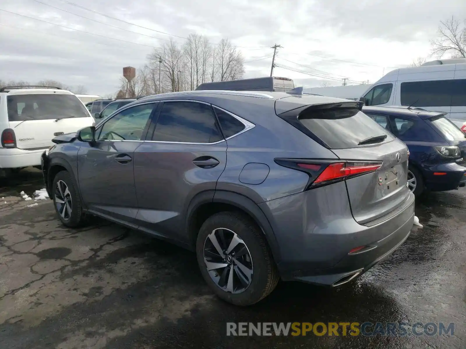 3 Фотография поврежденного автомобиля JTJGARDZ3L2222935 LEXUS NX 2020