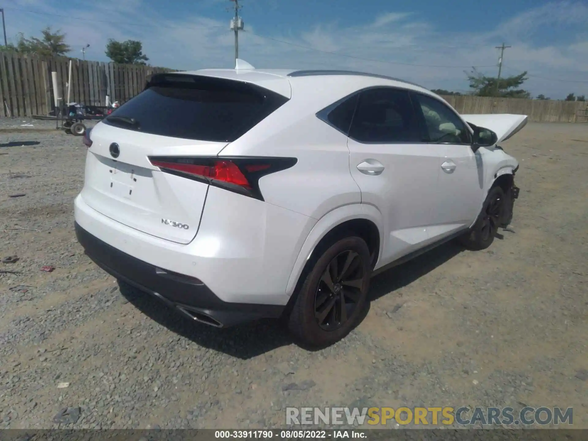 4 Photograph of a damaged car JTJGARDZ3L2229755 LEXUS NX 2020