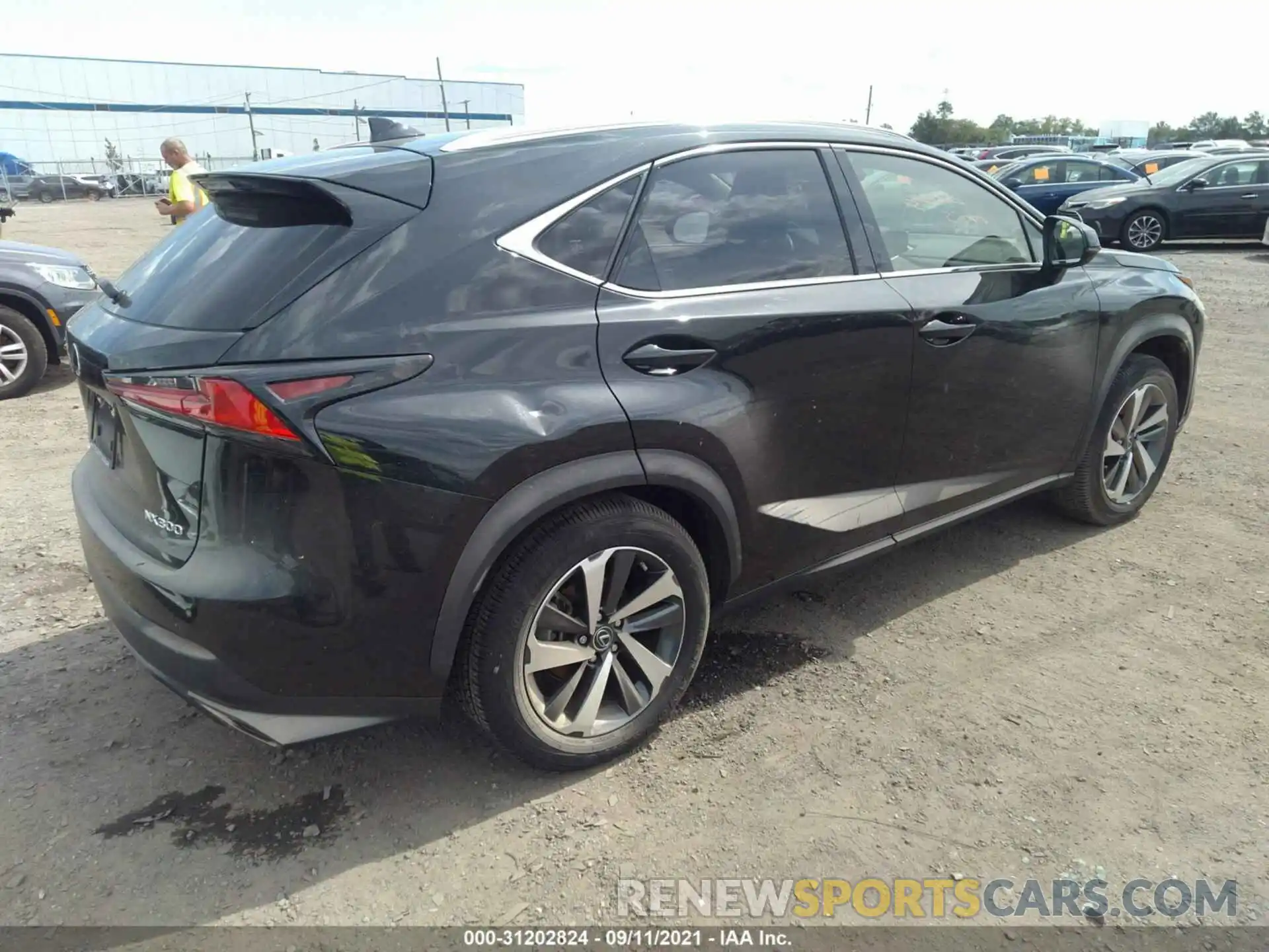 4 Фотография поврежденного автомобиля JTJGARDZ3L5000197 LEXUS NX 2020