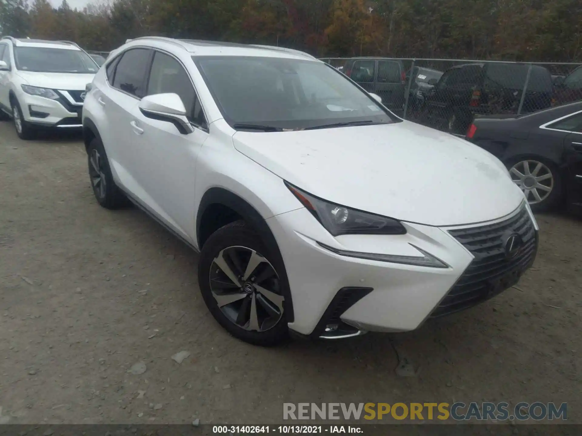 1 Photograph of a damaged car JTJGARDZ3L5002595 LEXUS NX 2020