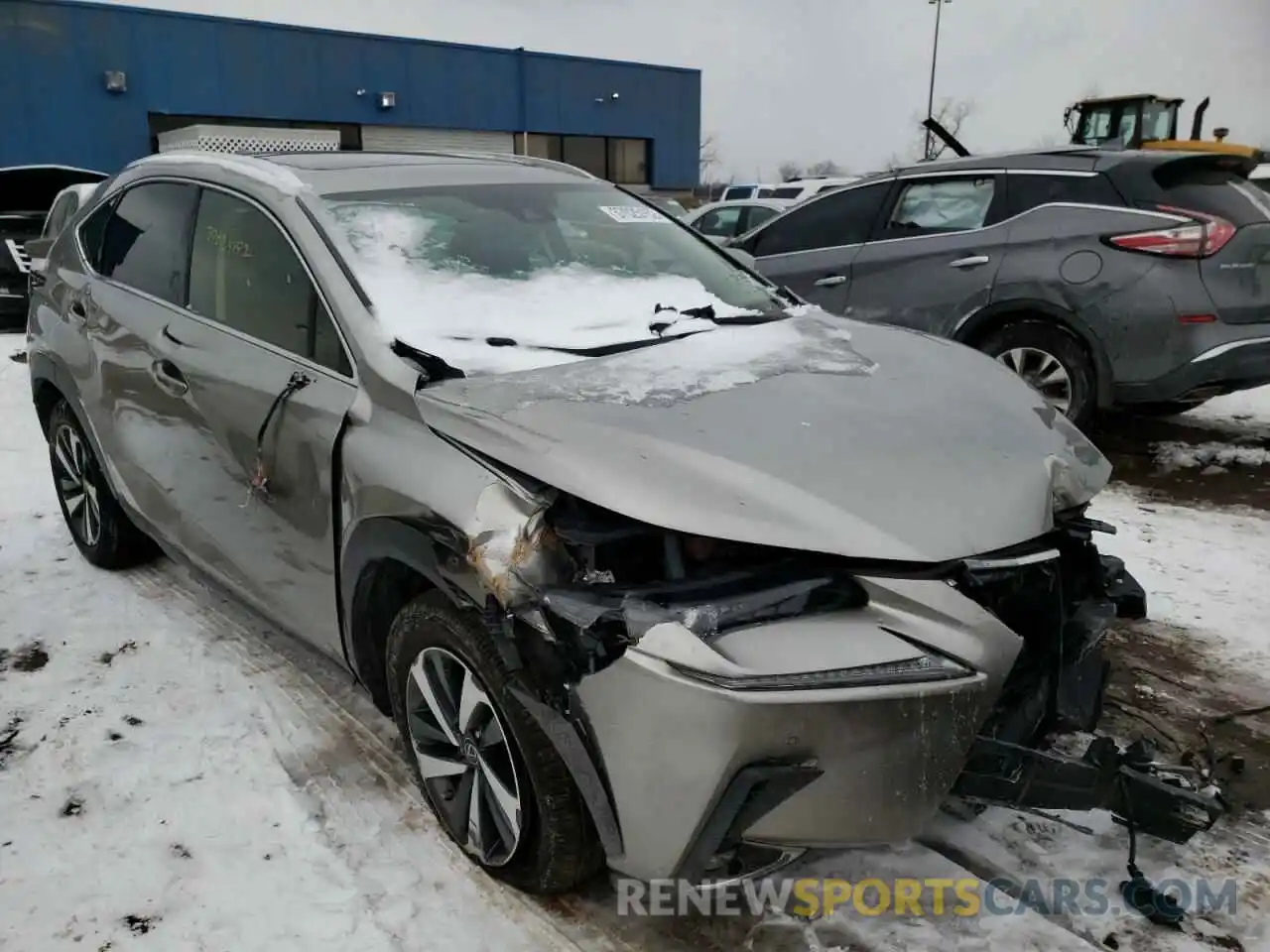 1 Photograph of a damaged car JTJGARDZ4L5001861 LEXUS NX 2020