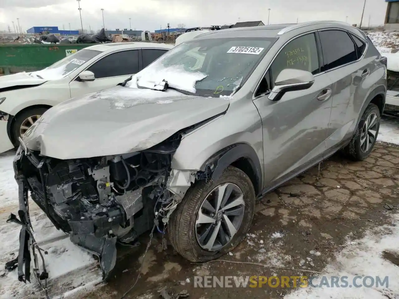 2 Photograph of a damaged car JTJGARDZ4L5001861 LEXUS NX 2020