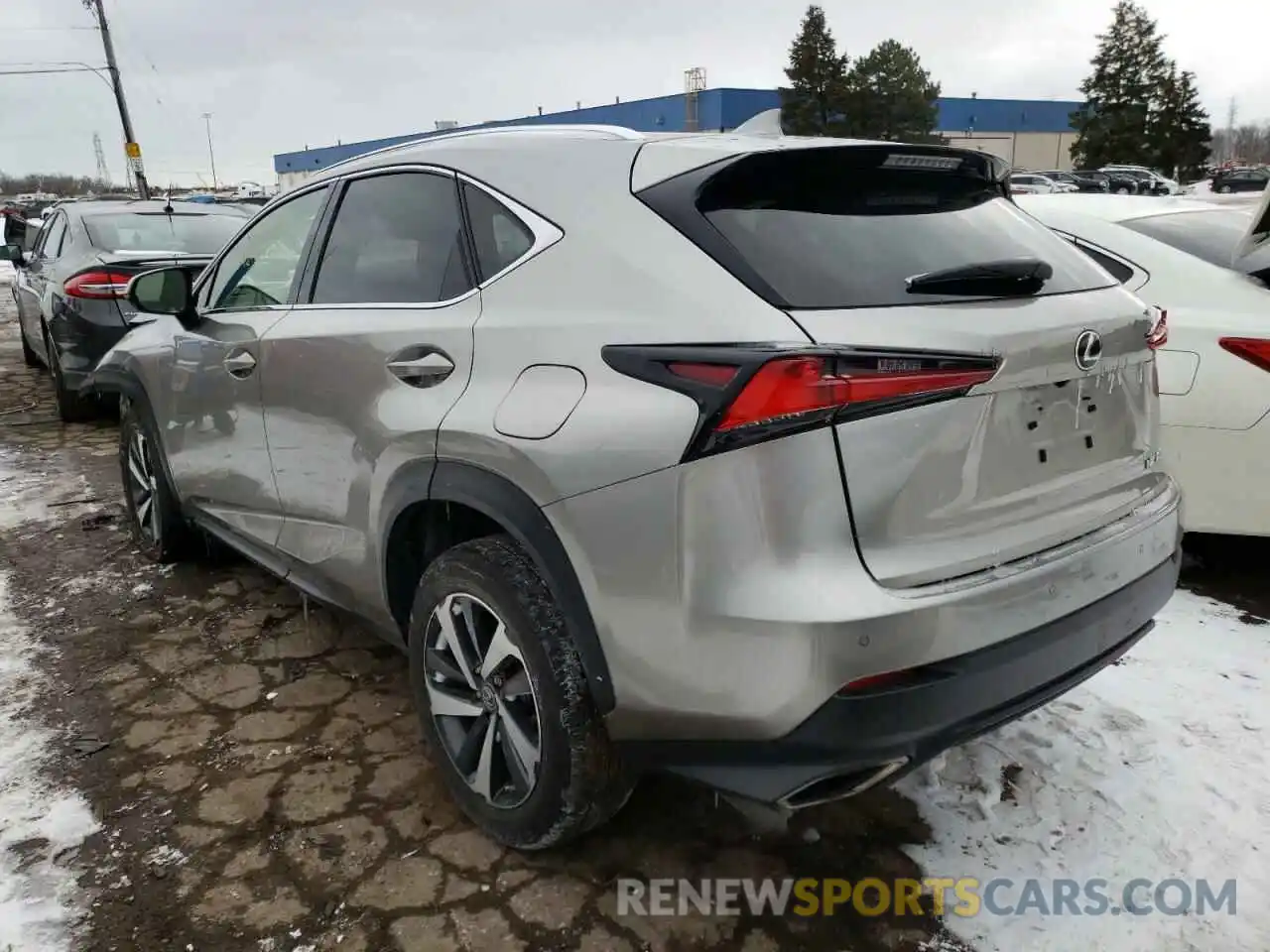 3 Фотография поврежденного автомобиля JTJGARDZ4L5001861 LEXUS NX 2020