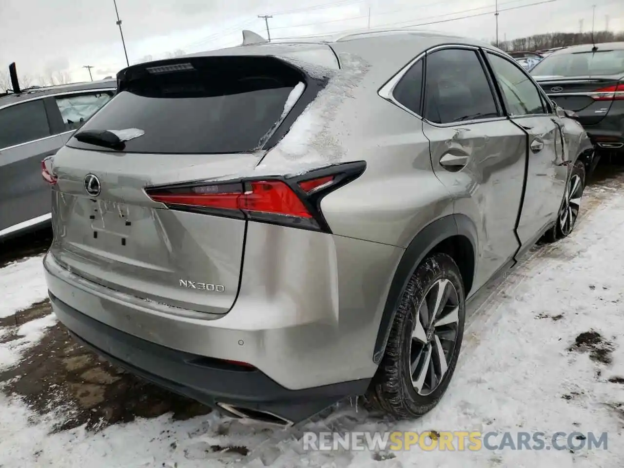 4 Фотография поврежденного автомобиля JTJGARDZ4L5001861 LEXUS NX 2020