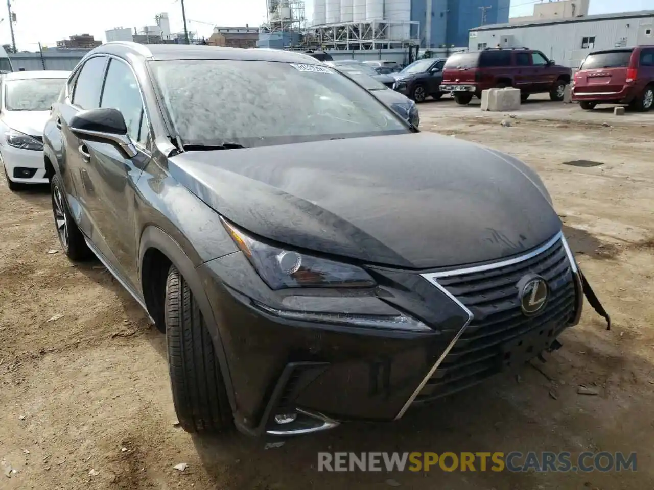 1 Photograph of a damaged car JTJGARDZ4L5002606 LEXUS NX 2020