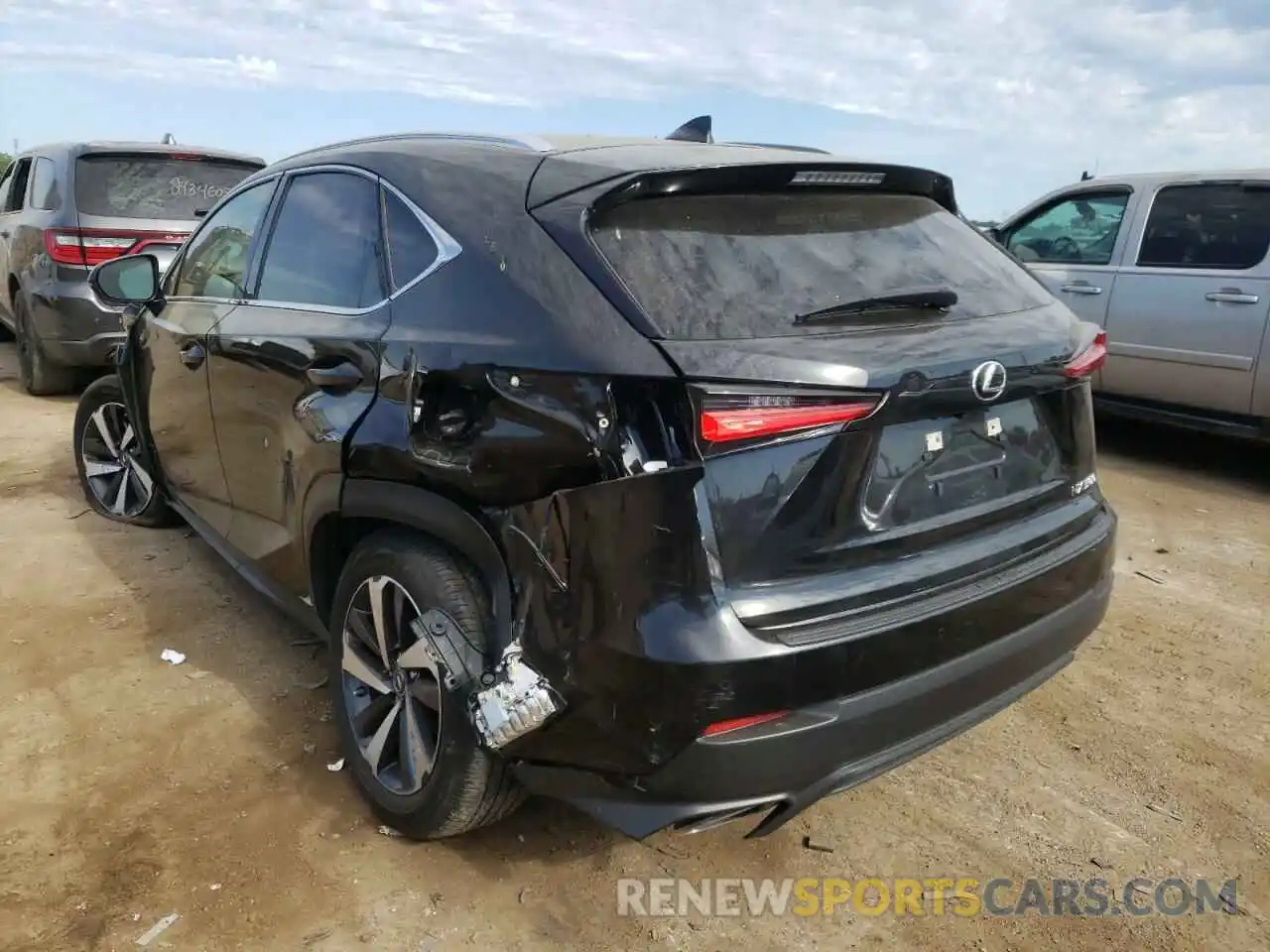 3 Photograph of a damaged car JTJGARDZ4L5002606 LEXUS NX 2020