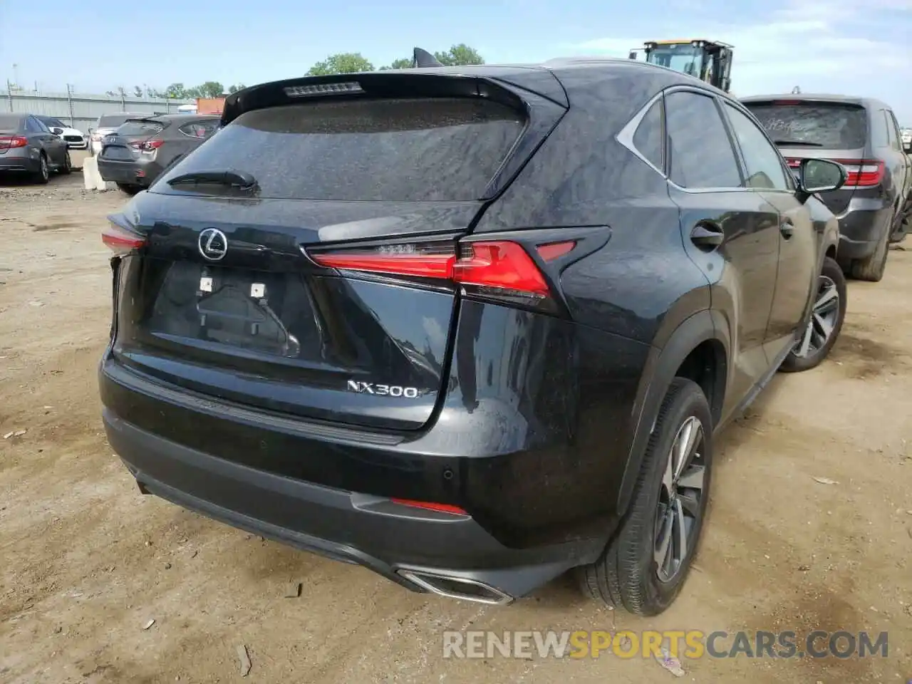 4 Фотография поврежденного автомобиля JTJGARDZ4L5002606 LEXUS NX 2020