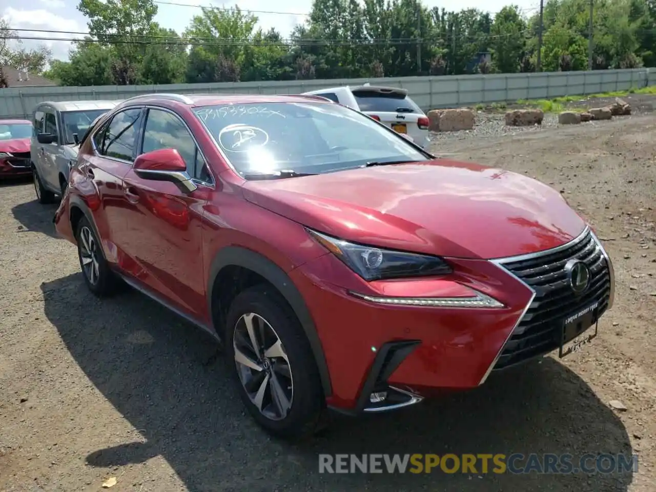 1 Photograph of a damaged car JTJGARDZ4L5005666 LEXUS NX 2020