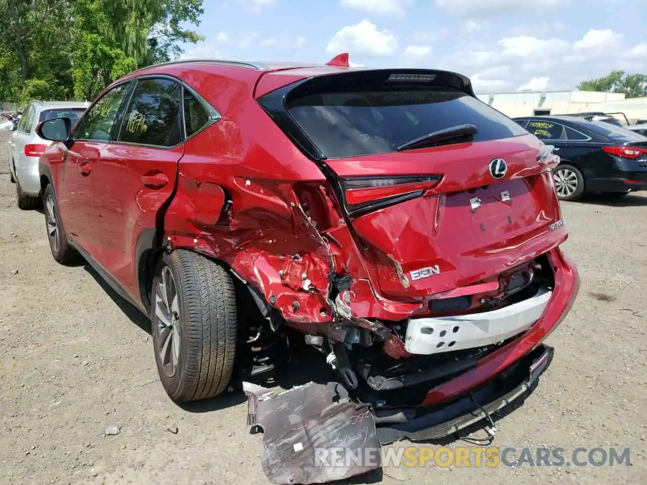 9 Photograph of a damaged car JTJGARDZ4L5005666 LEXUS NX 2020