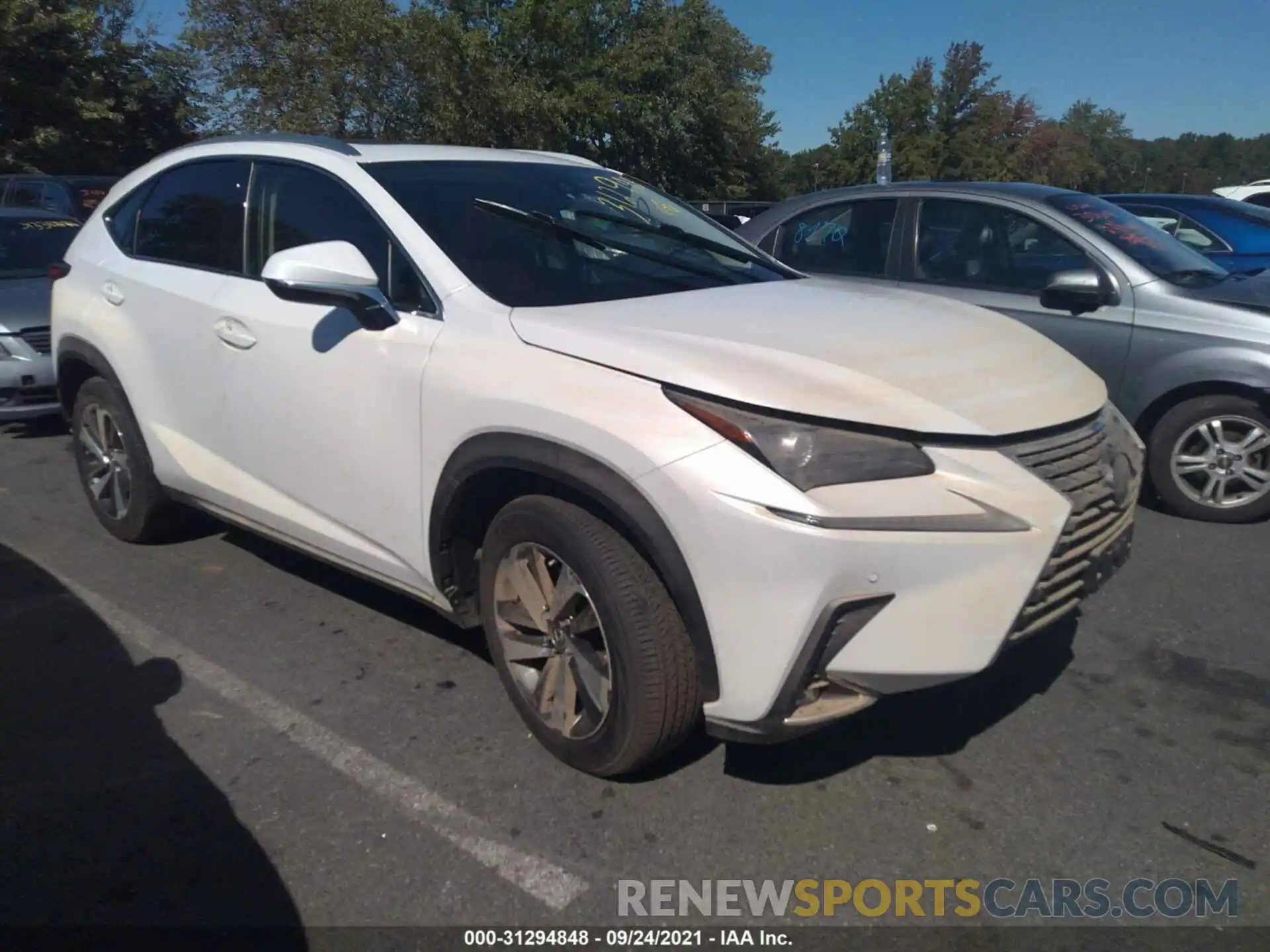 1 Photograph of a damaged car JTJGARDZ4L5005814 LEXUS NX 2020