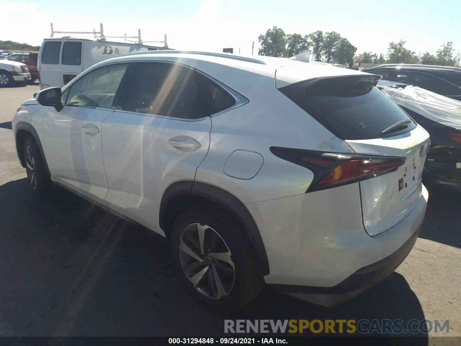 3 Photograph of a damaged car JTJGARDZ4L5005814 LEXUS NX 2020