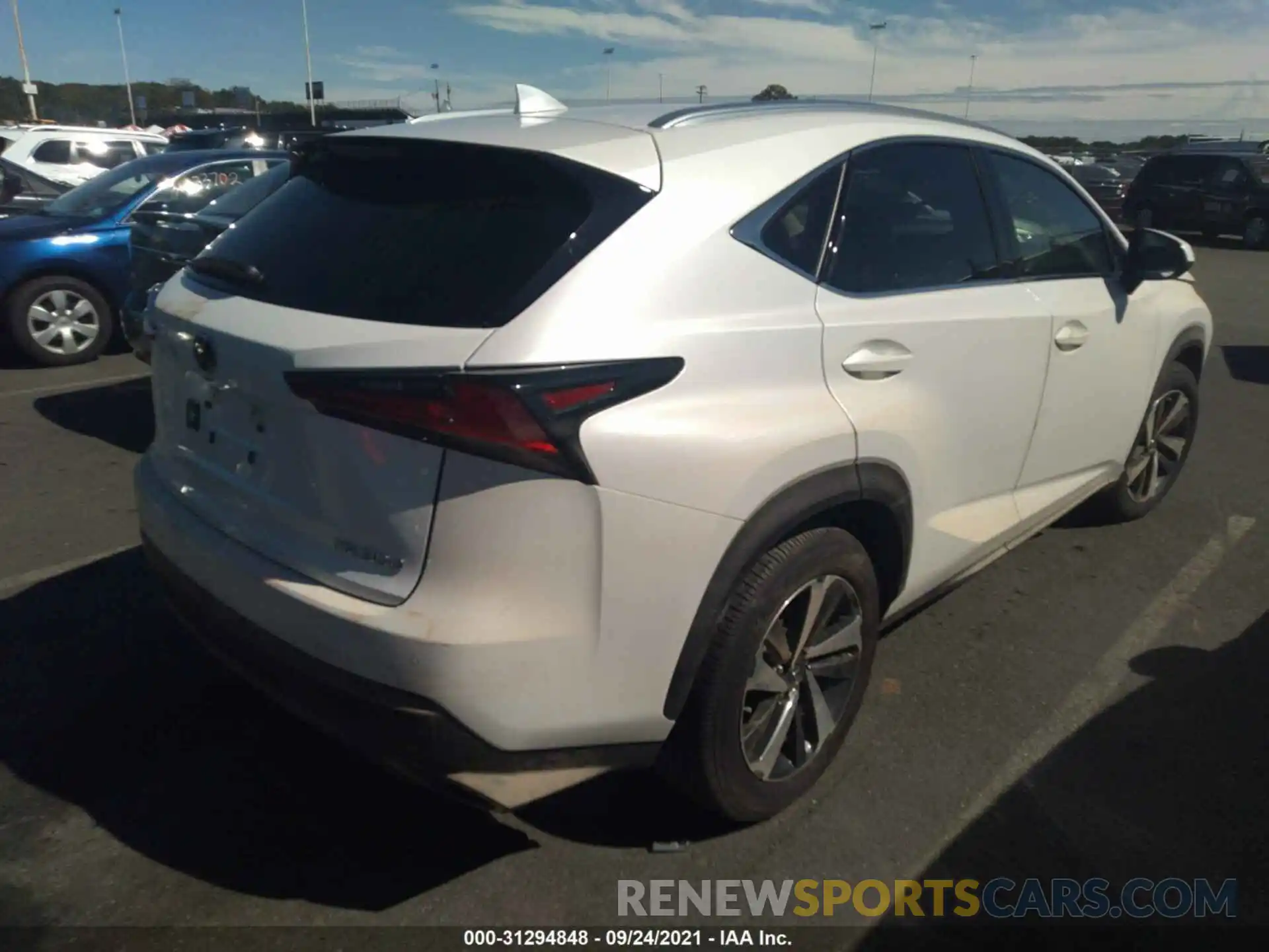 4 Фотография поврежденного автомобиля JTJGARDZ4L5005814 LEXUS NX 2020