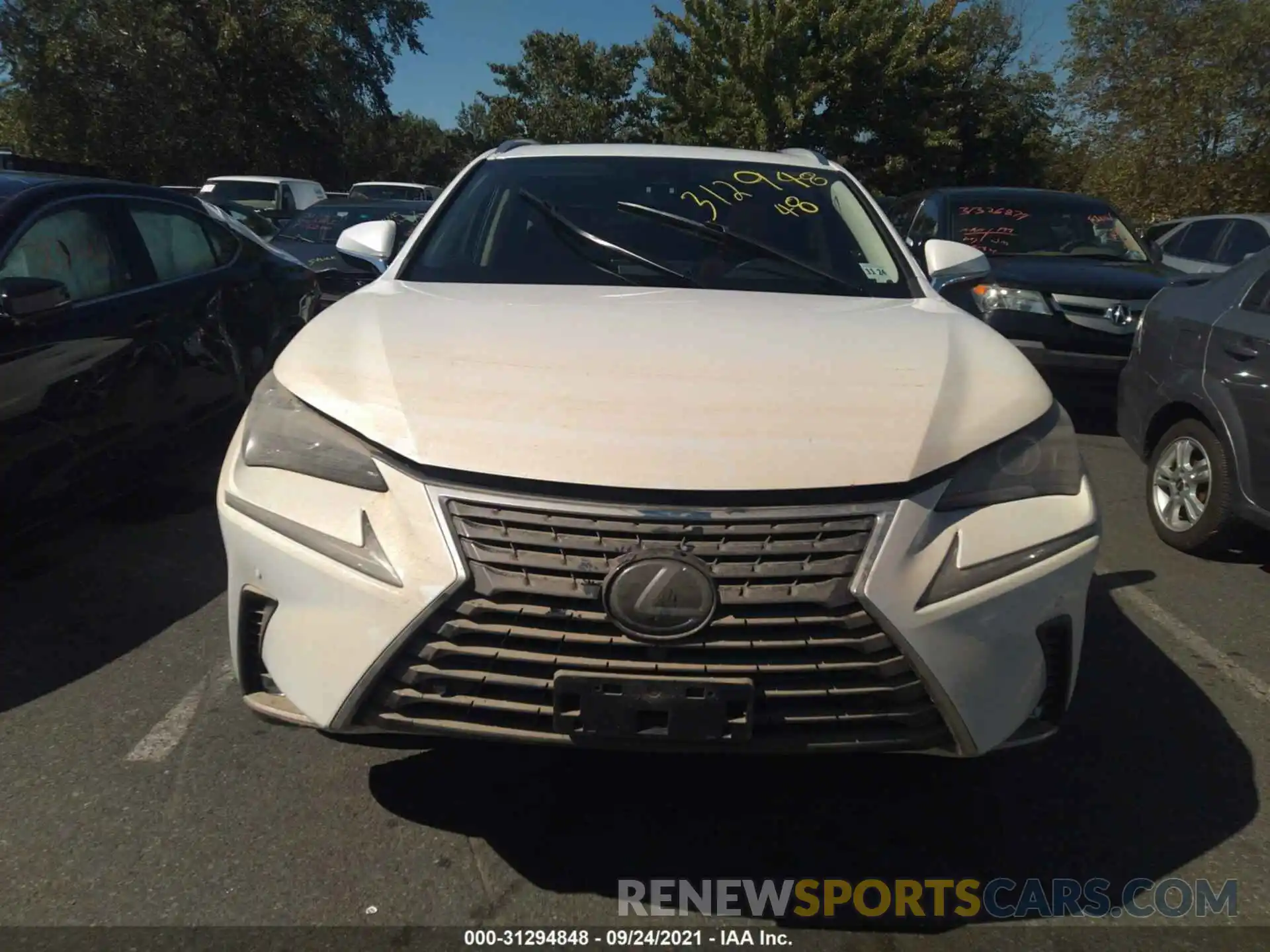 6 Photograph of a damaged car JTJGARDZ4L5005814 LEXUS NX 2020