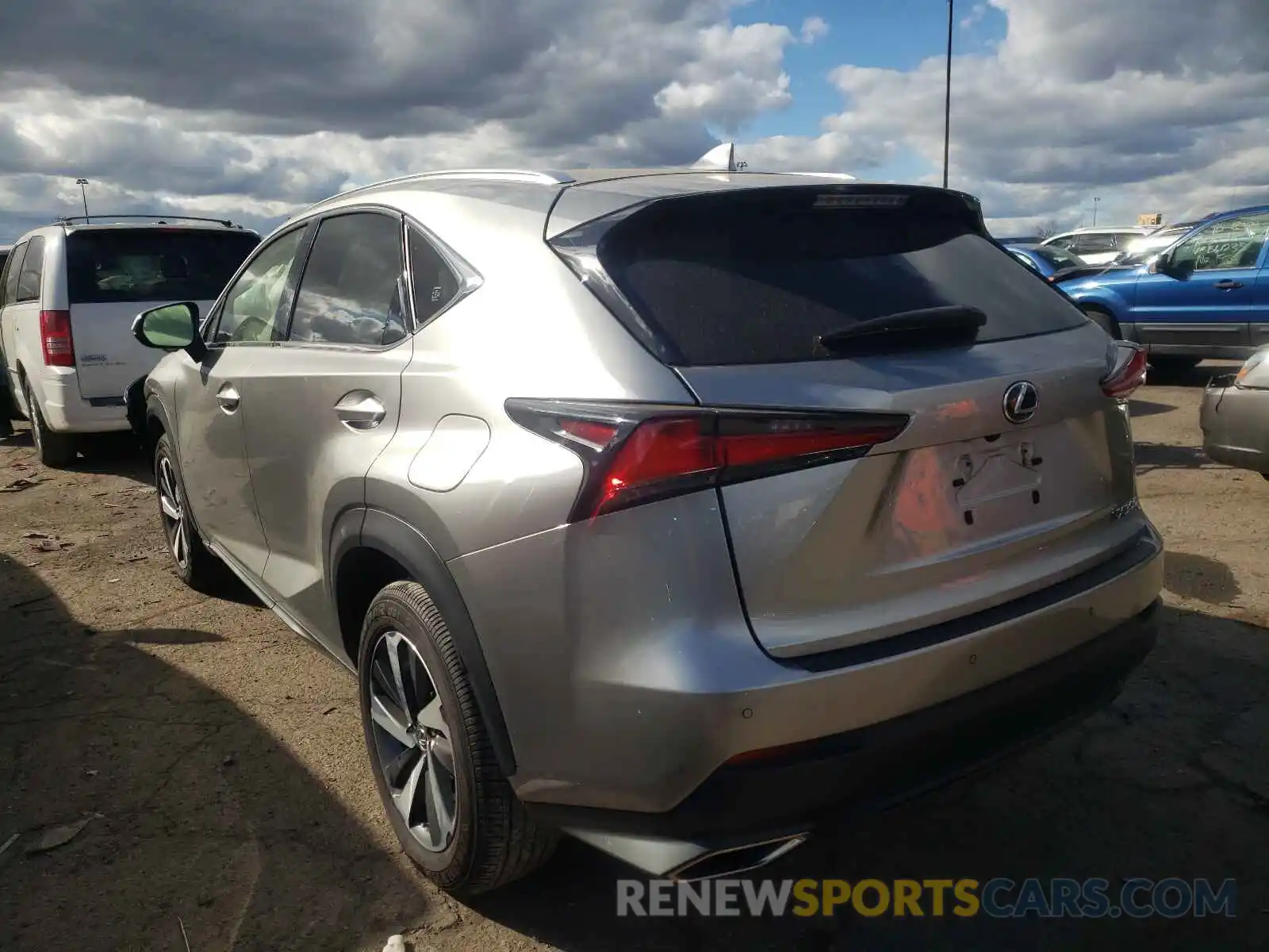 3 Photograph of a damaged car JTJGARDZ5L2220264 LEXUS NX 2020