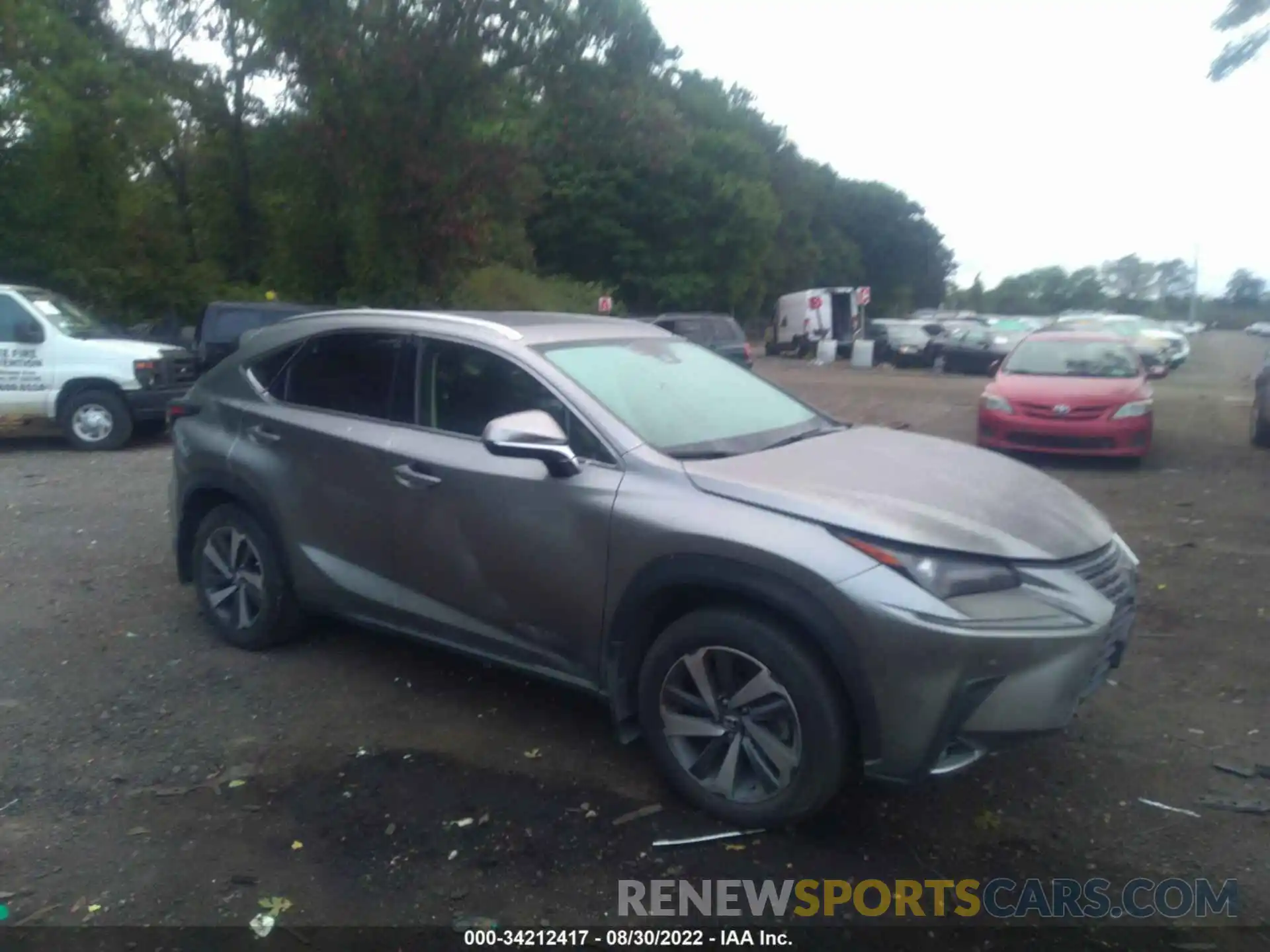 1 Фотография поврежденного автомобиля JTJGARDZ5L2221804 LEXUS NX 2020