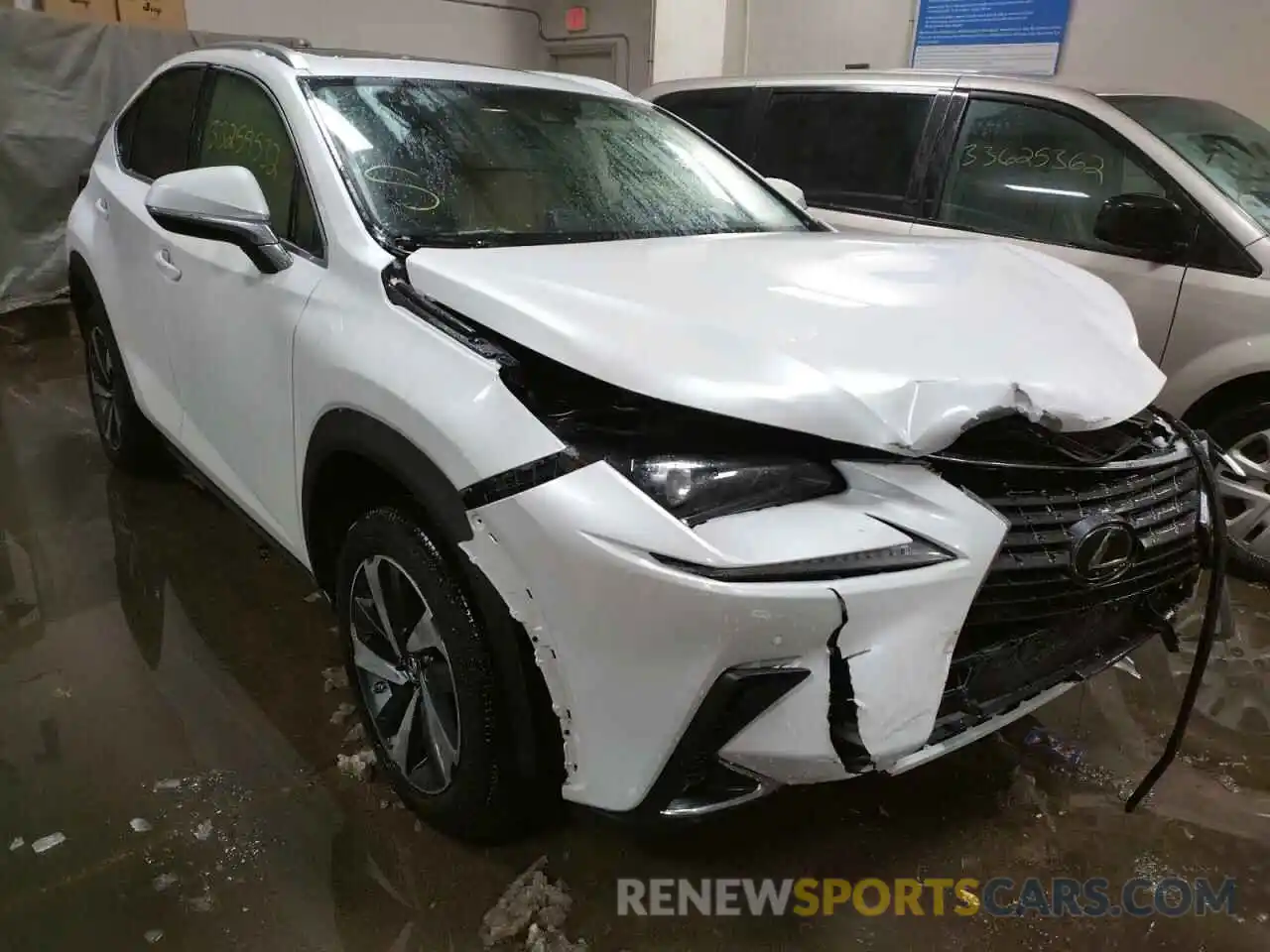 1 Photograph of a damaged car JTJGARDZ5L2222418 LEXUS NX 2020