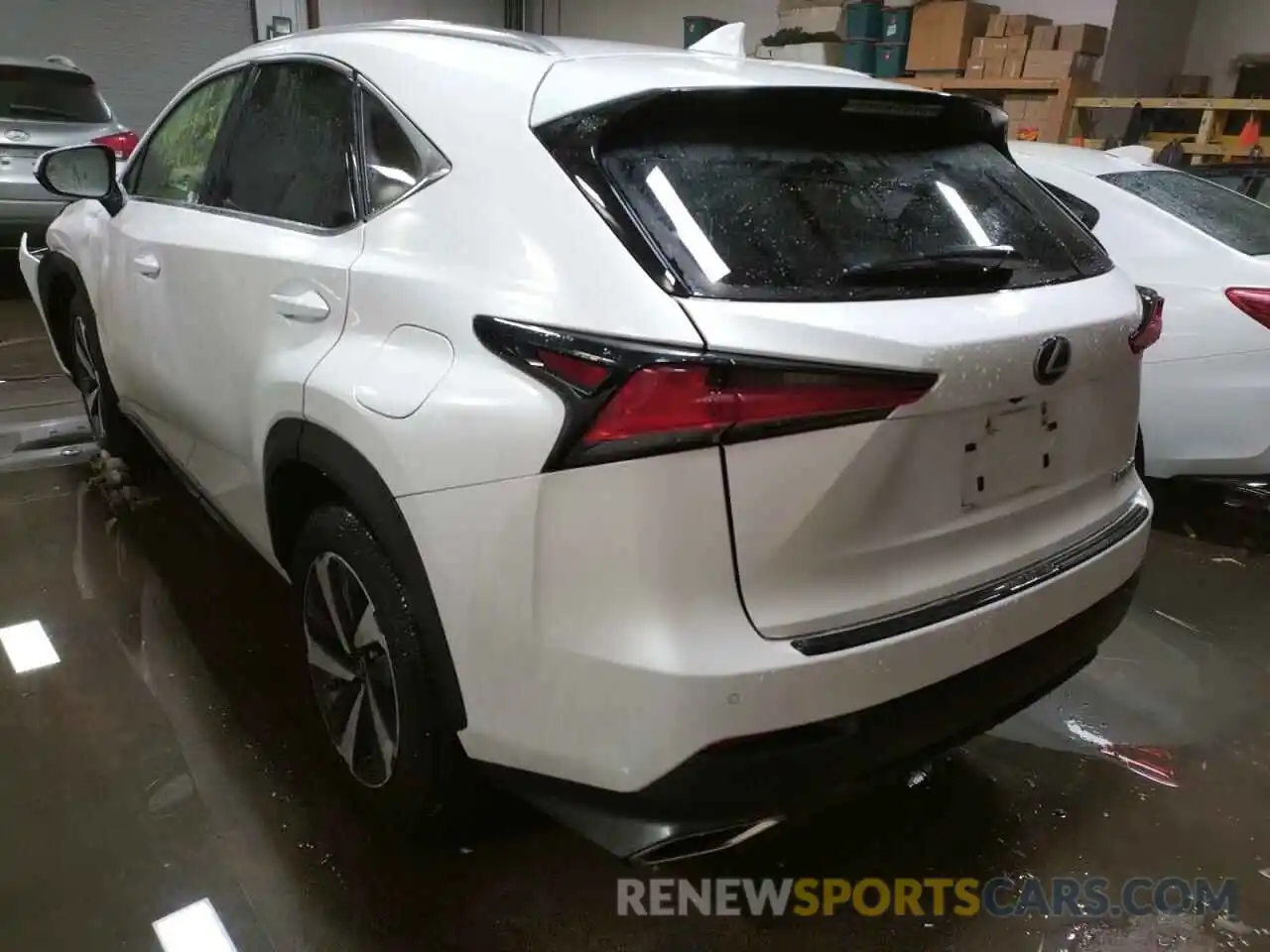 3 Фотография поврежденного автомобиля JTJGARDZ5L2222418 LEXUS NX 2020