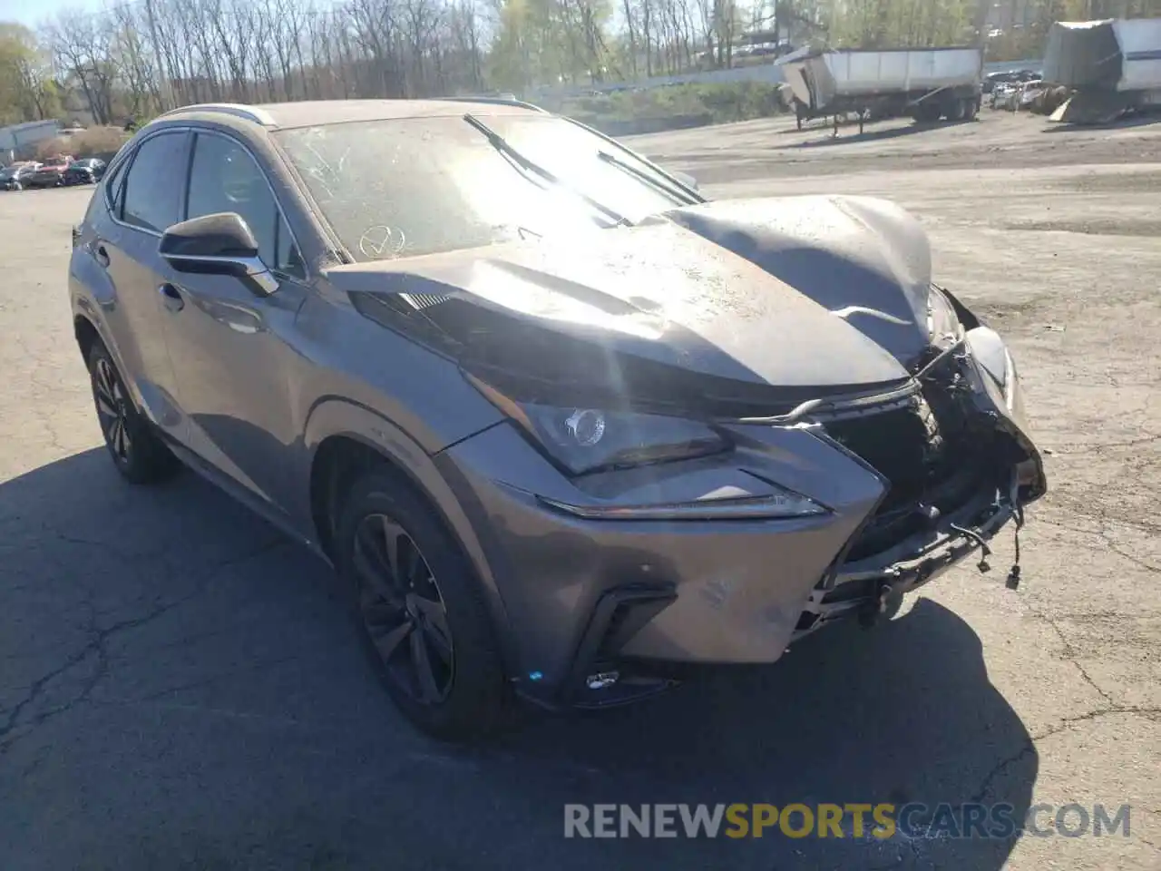 1 Photograph of a damaged car JTJGARDZ5L2229272 LEXUS NX 2020