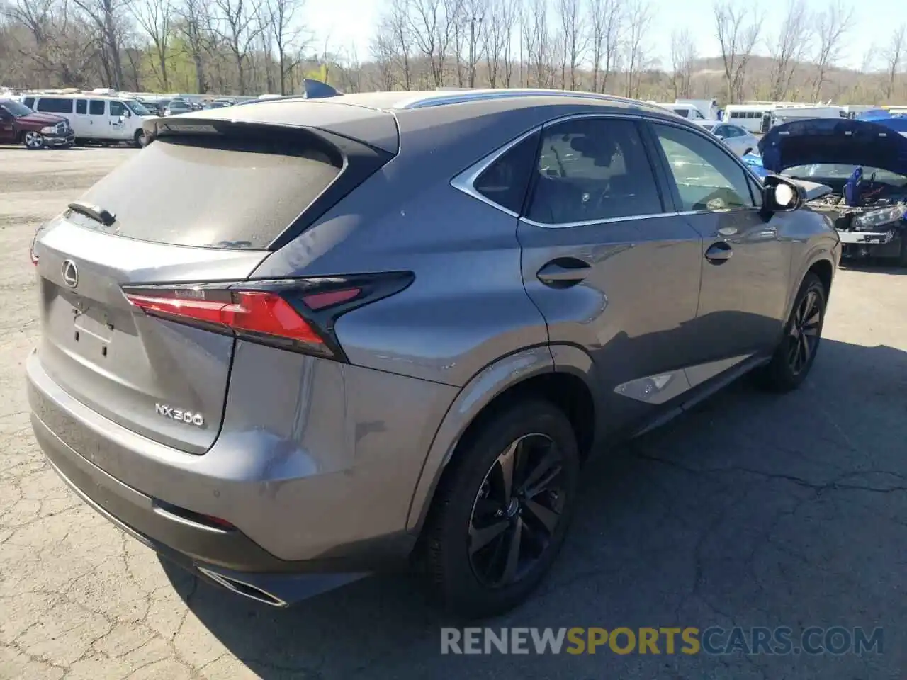 4 Фотография поврежденного автомобиля JTJGARDZ5L2229272 LEXUS NX 2020