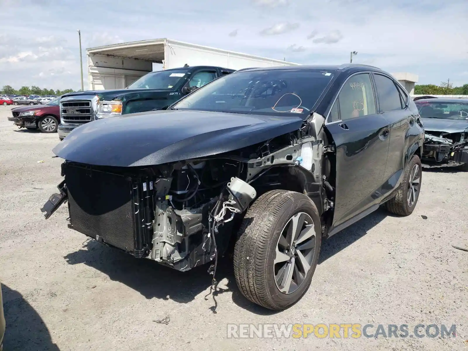 2 Photograph of a damaged car JTJGARDZ5L5005160 LEXUS NX 2020