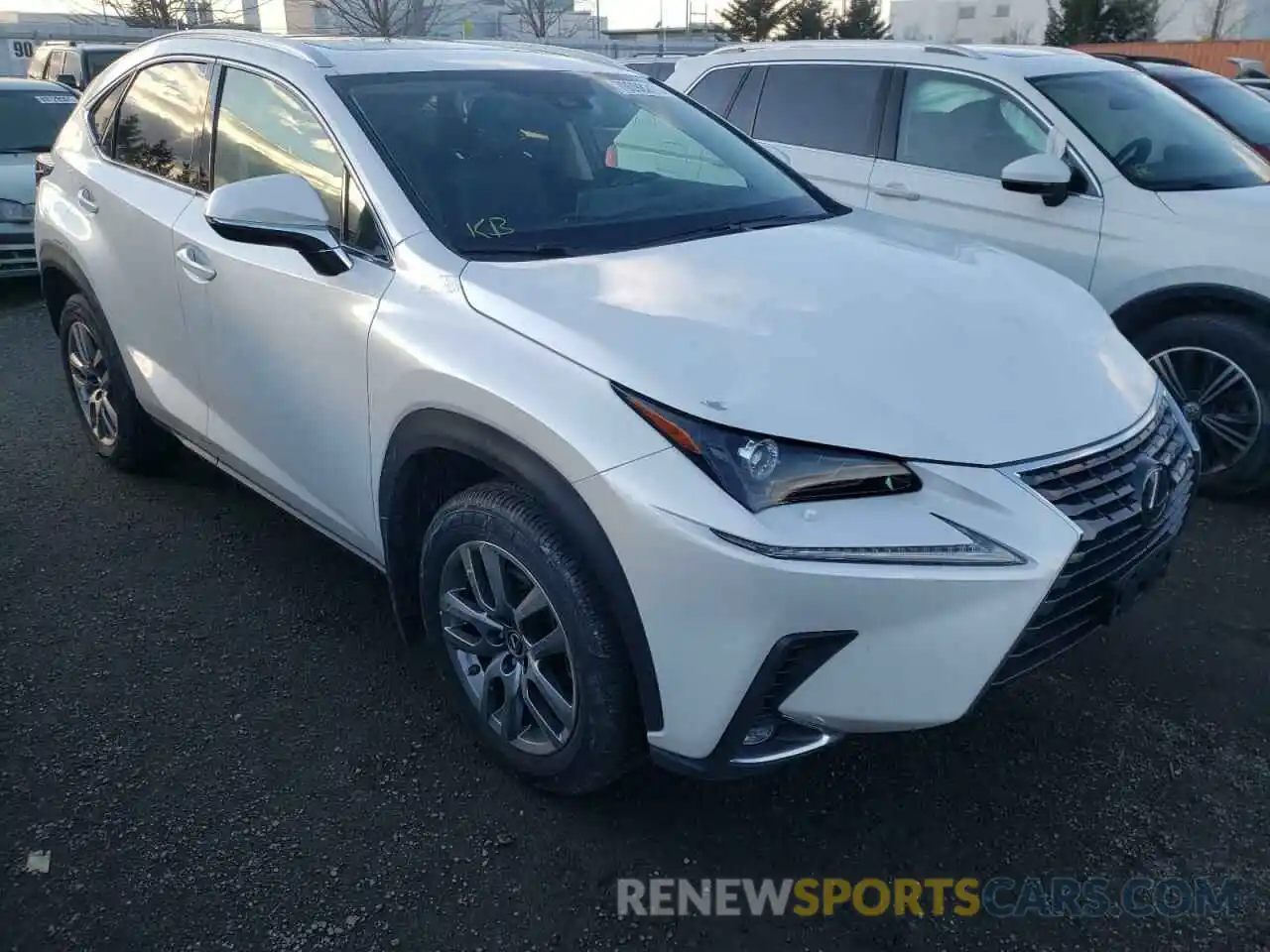 1 Photograph of a damaged car JTJGARDZ5L5013937 LEXUS NX 2020