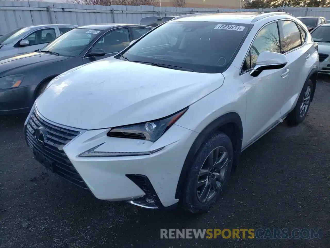 2 Фотография поврежденного автомобиля JTJGARDZ5L5013937 LEXUS NX 2020