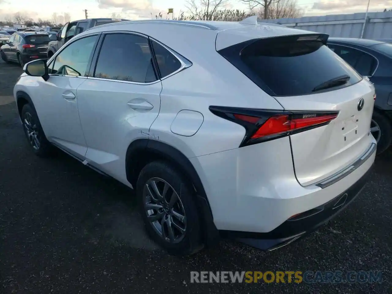 3 Фотография поврежденного автомобиля JTJGARDZ5L5013937 LEXUS NX 2020