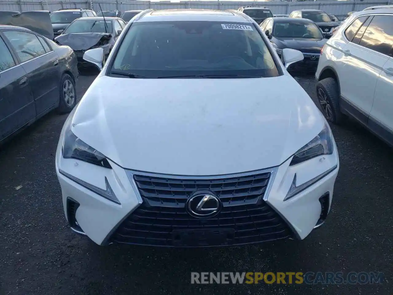 9 Photograph of a damaged car JTJGARDZ5L5013937 LEXUS NX 2020