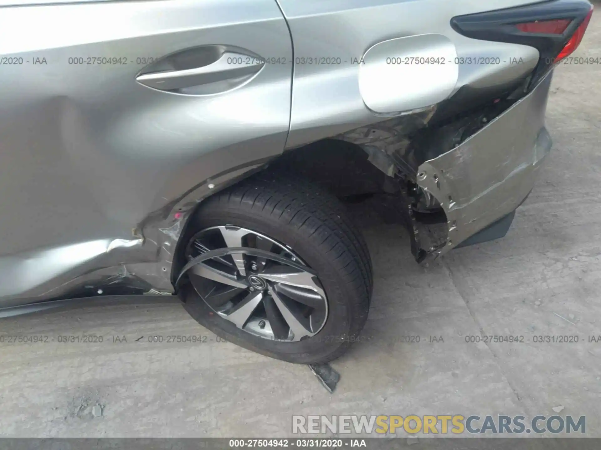 6 Photograph of a damaged car JTJGARDZ6L2225697 LEXUS NX 2020