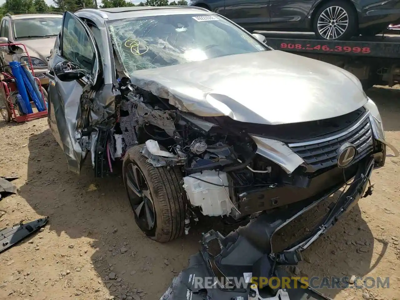 9 Photograph of a damaged car JTJGARDZ6L2225750 LEXUS NX 2020